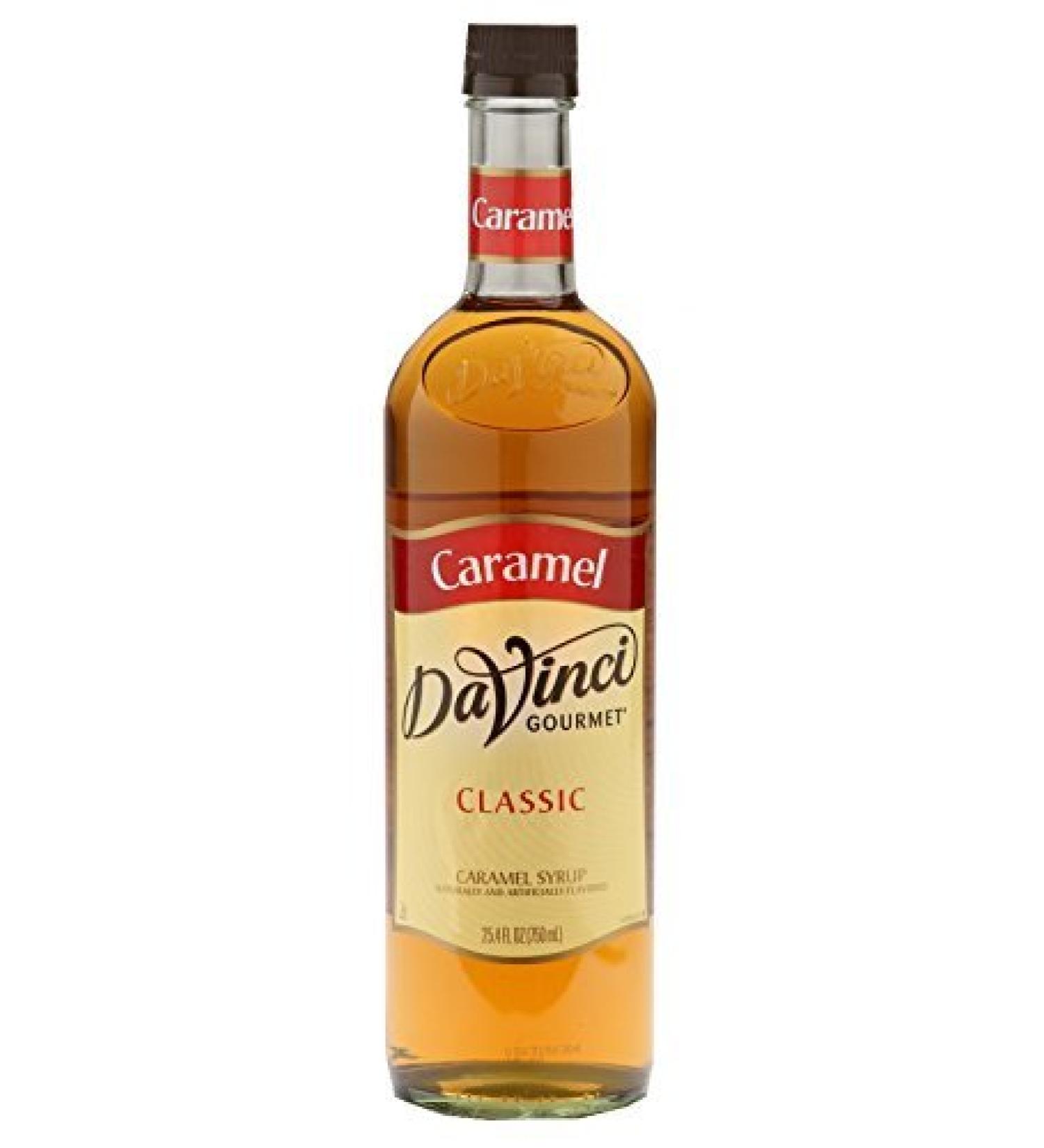 Davinci Gourmet Classic Flavored Syrups Caramel 750 mL by Davinci Gourmet