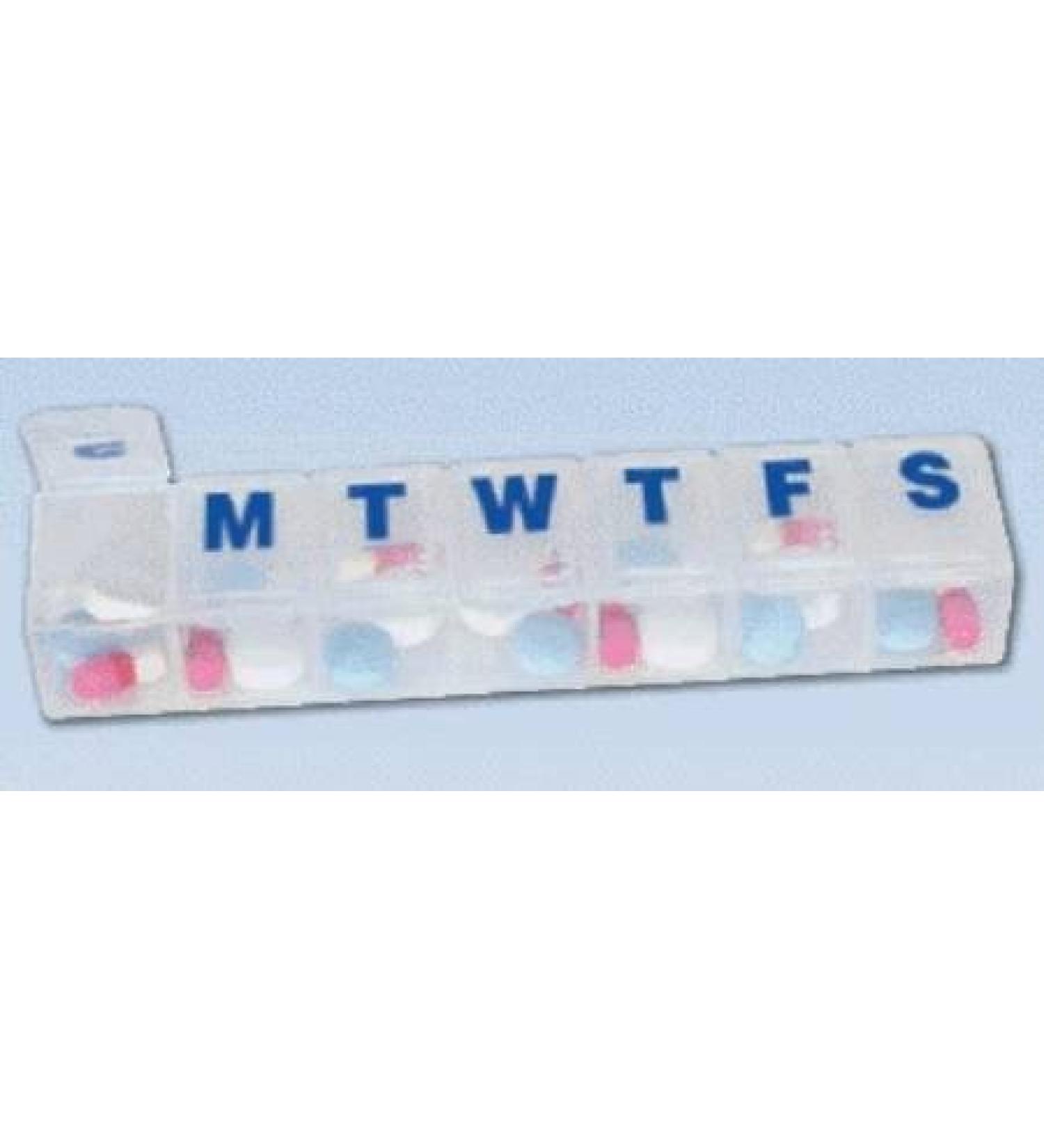 Apothecary Pill Organizer 7 Day Medium Qty : 6 Per Pack