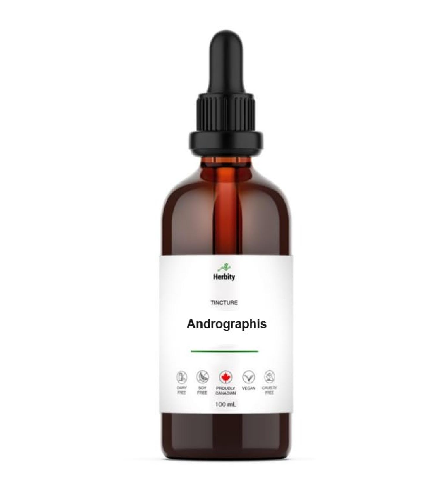 Andrographis Herbal Tincture Liquid Extract Hand Crafted Natural Medicine Remedies Herb Formula Drops Non-GMO Vegan Gluten Free No Fillers (Andrographis paniculata) (100mL 3.4oz) 100 ml (Pack of 1) - Buy Online on GoSupps.com
