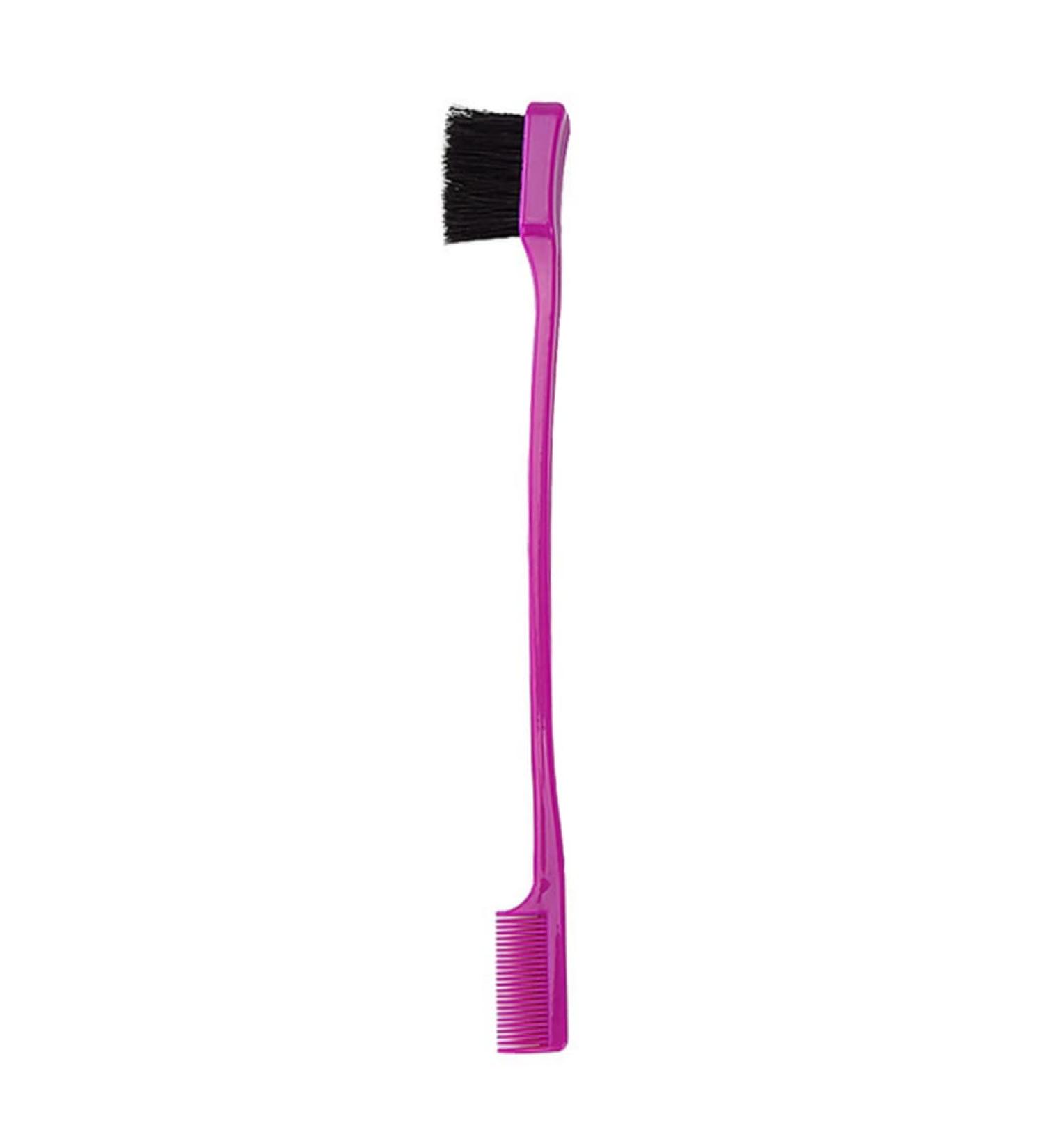 Eyelash Brush Mascara Brush Portable Toothbrush Eyebrow Comb Double-Head Makeup Brush Multifunctional Dye Hair Brush Eyebrow Brush Black - Buy Online on GoSupps.com