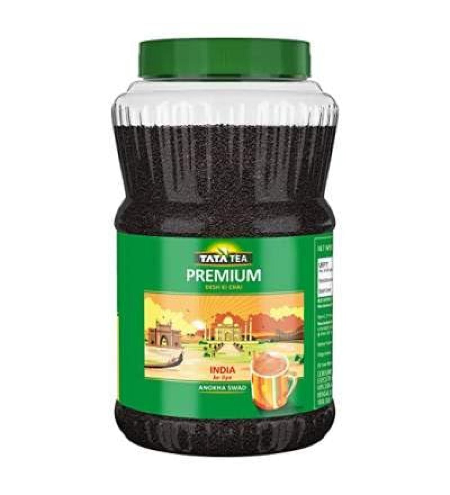 Tata Tea Premium Jar 400g Premium Blend Of Fresh Tea Premium Leaves - Relish The Exquisite Taste Of Chai