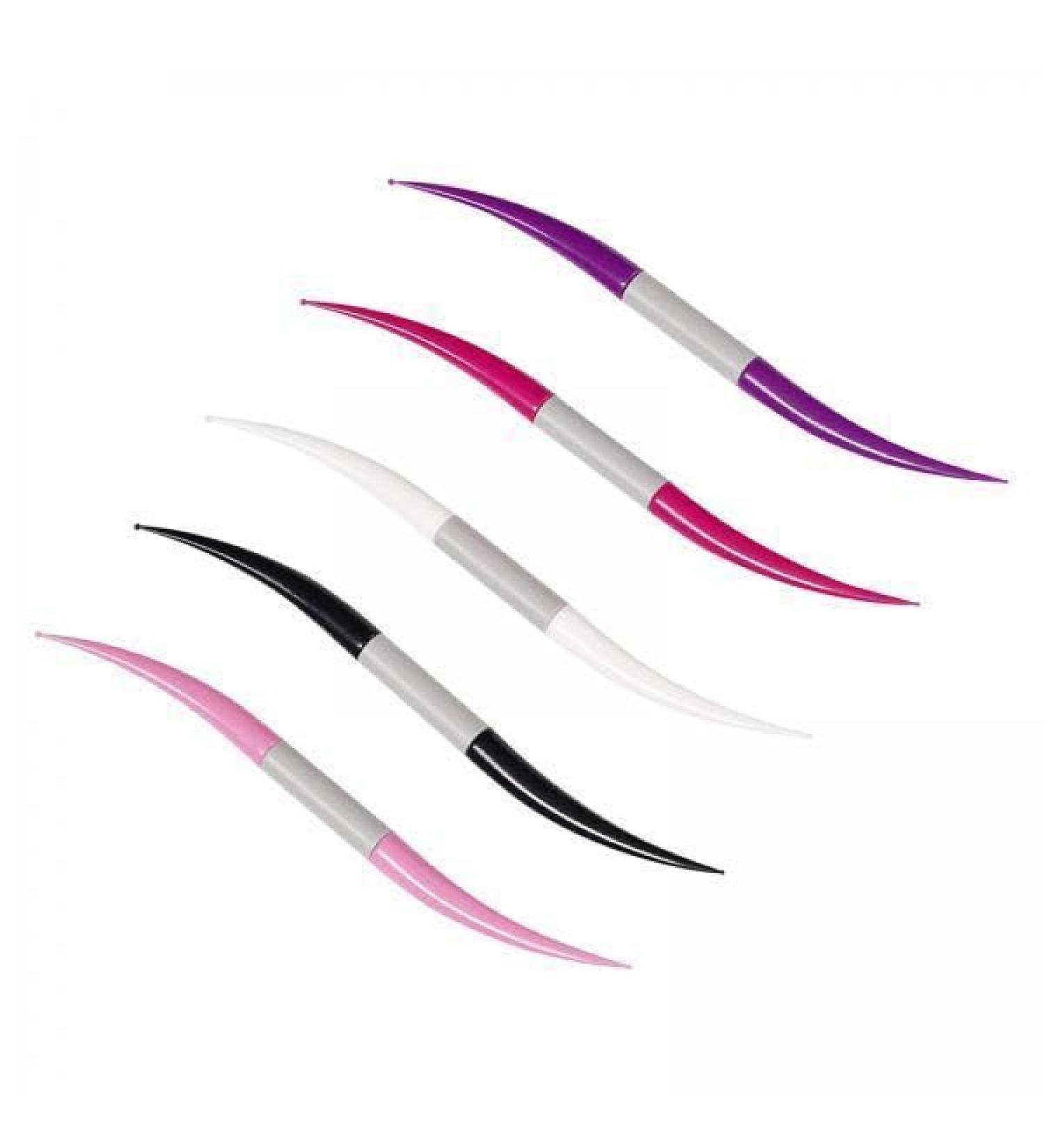 MagiDeal 2x5 Pieces Nail Dotting Pen Tool Painting Detailing Gel Drawing Nail Art Tip Dot Paint Colorful 2 Pcs - Buy Online on GoSupps.com