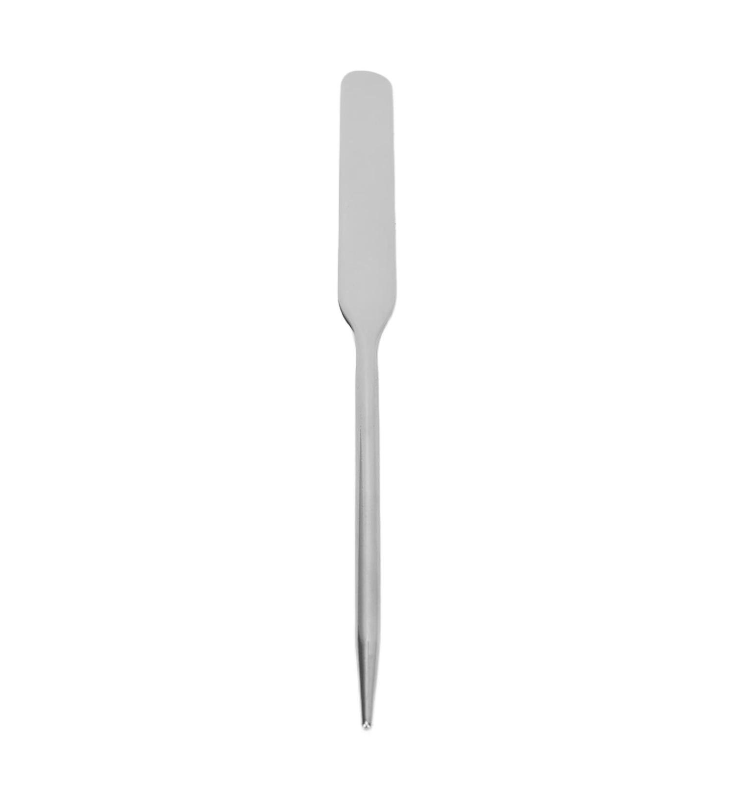 Professional Stainless Steel Makeup Spatula - Perfect for Foundation & Mixing | International Shipping Available - Buy Online on GoSupps.com