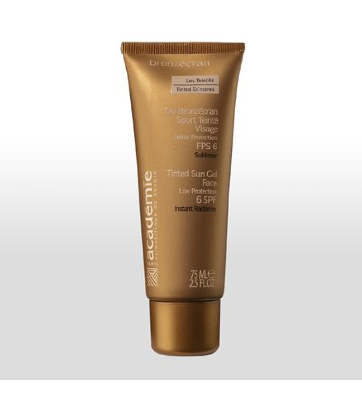 Academie Bronzecran Tinted Sports Gel 75ml SPF 6