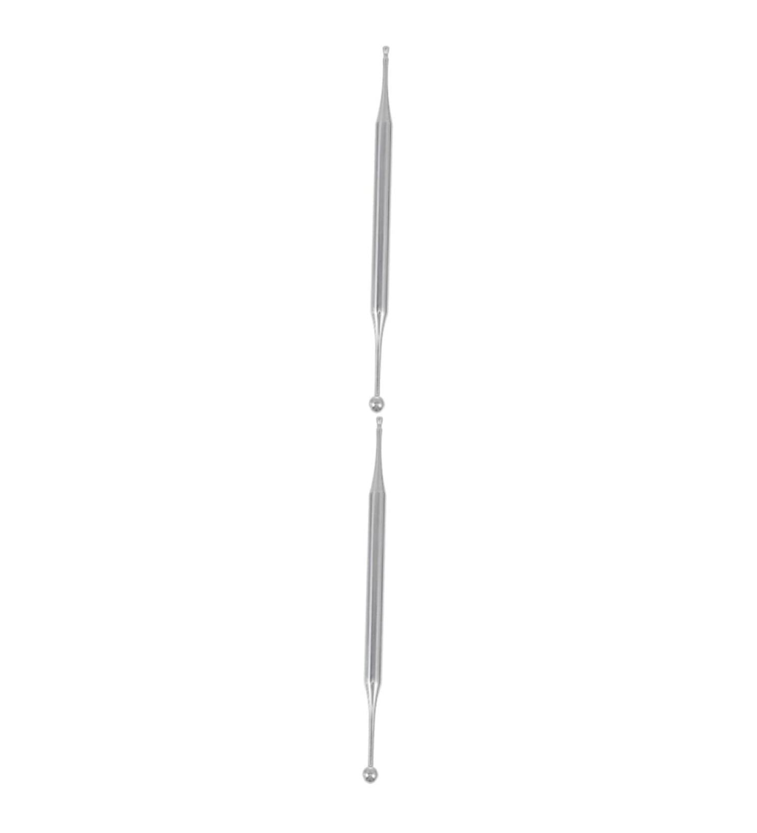 Healifty Facial Tools Auricular Probing Pen Set - Ear Manual Probe for Acupoint Detection and Massage - Silver, 2 Pcs - Buy Online on GoSupps.com