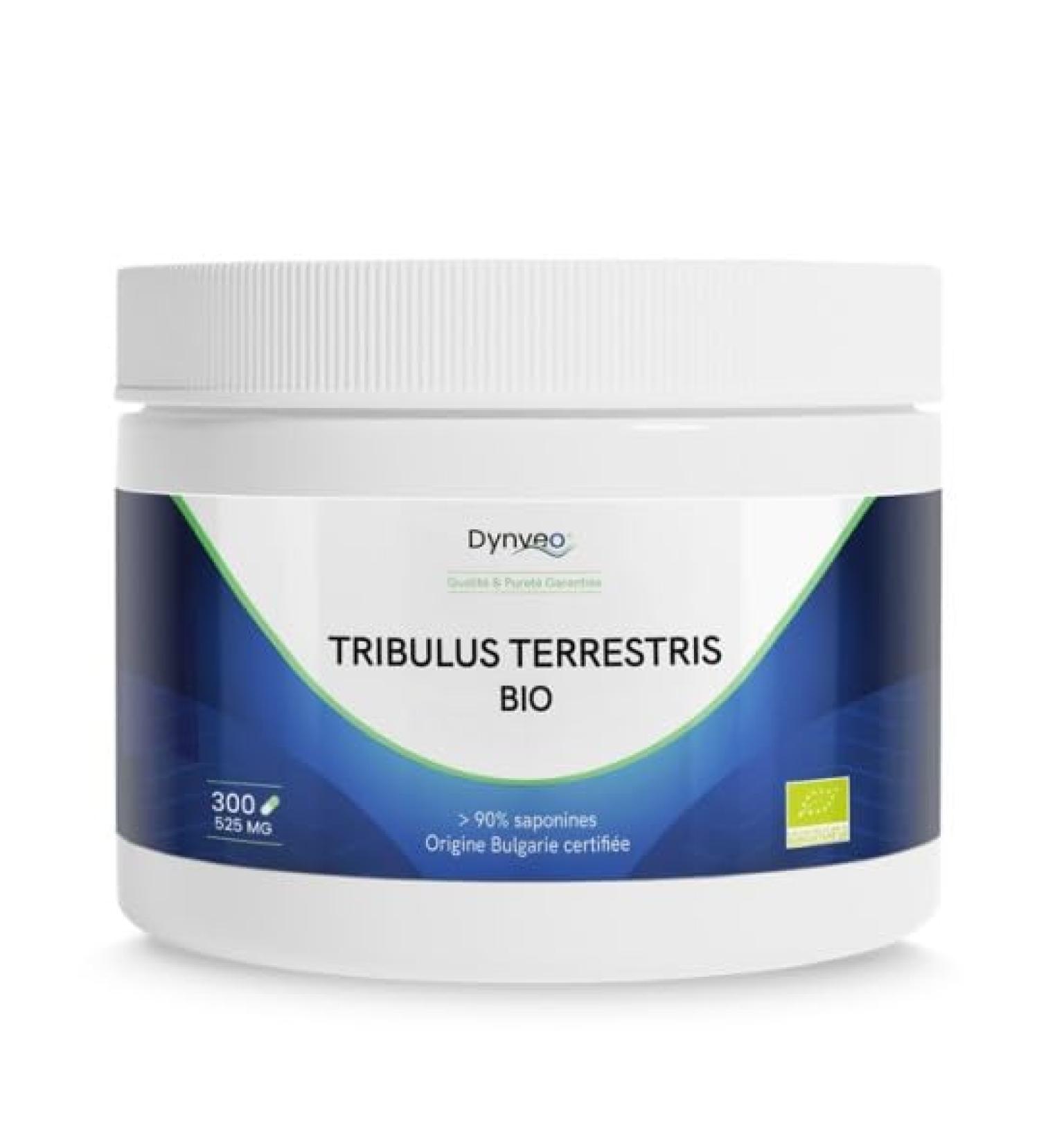 Tribulus Terrestris BIO 90% Saponines Extrait Hautement Titr Tonus Libido & Performances - 525mg - VemoHerb TS - 100% Clean Label Sans Additifs - 300 g lules (2 5 5 mois) - Dynveo - Buy Online on GoSupps.com