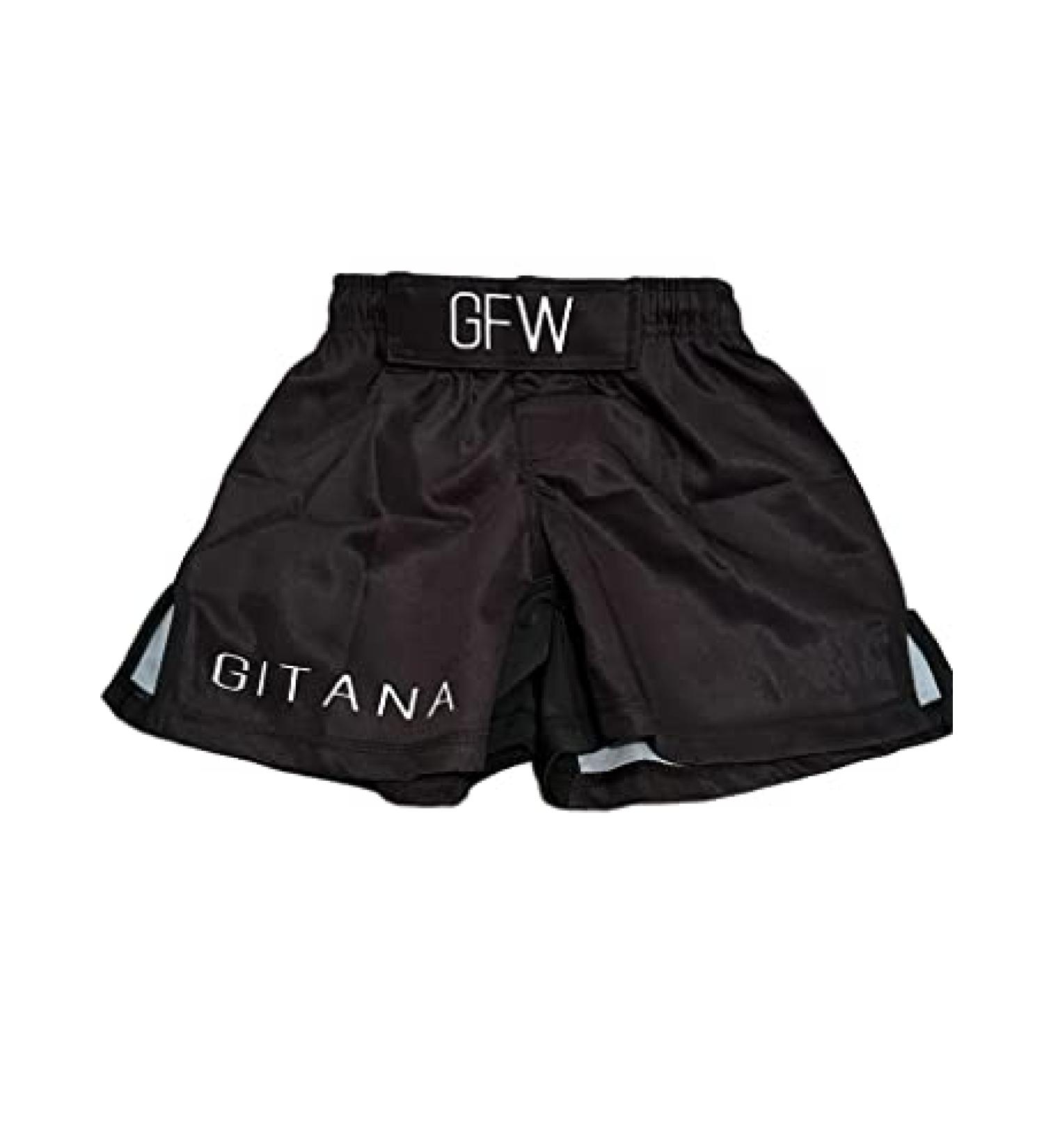 GITANA FIGHTWEAR 'Shadow' Kids MMA Fight Shorts - No-Gi BJJ Jiu Jitsu Grappling Sparring Shorts - Medium - Buy Online on GoSupps.com