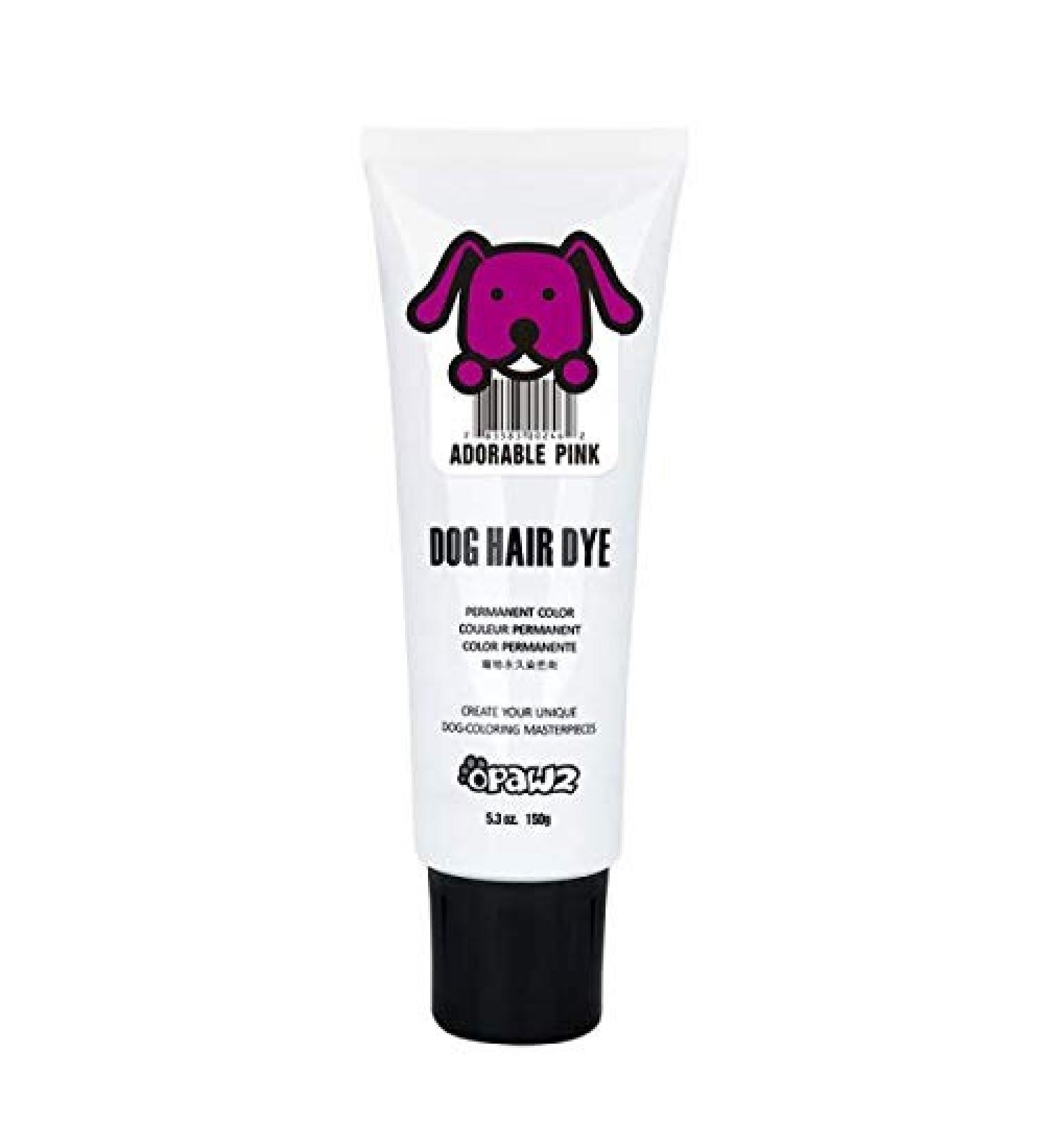 OPAWZ Pink Pet Hair Dye | Safe & Semi-Permanent Grooming Supplies for Dogs Over 12 Weeks | 5.3 Oz Tube - Buy Online on GoSupps.com