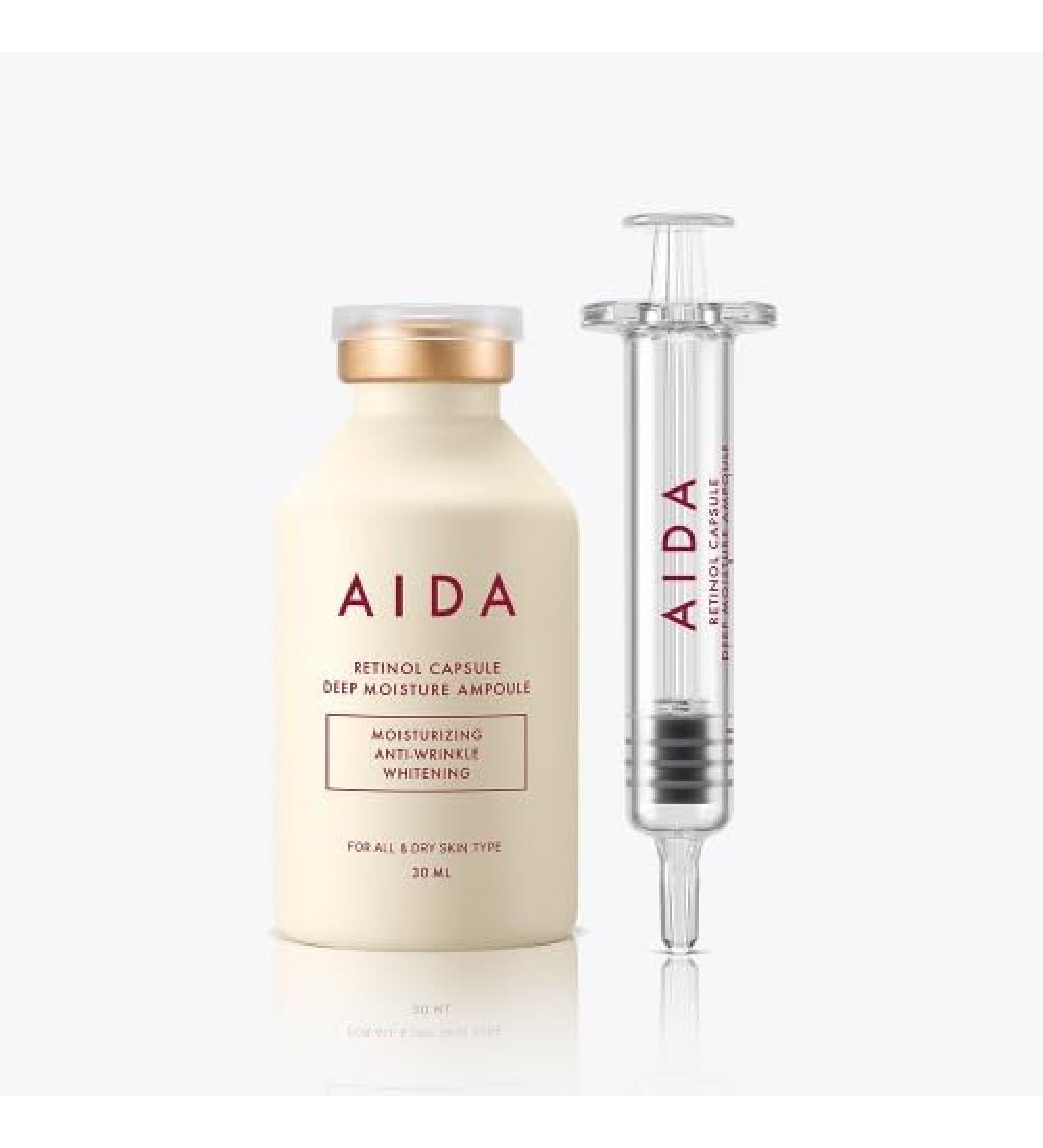 AIDA RETINOL CAPSULE DEEP MOISTURE AMPOULE 30ML