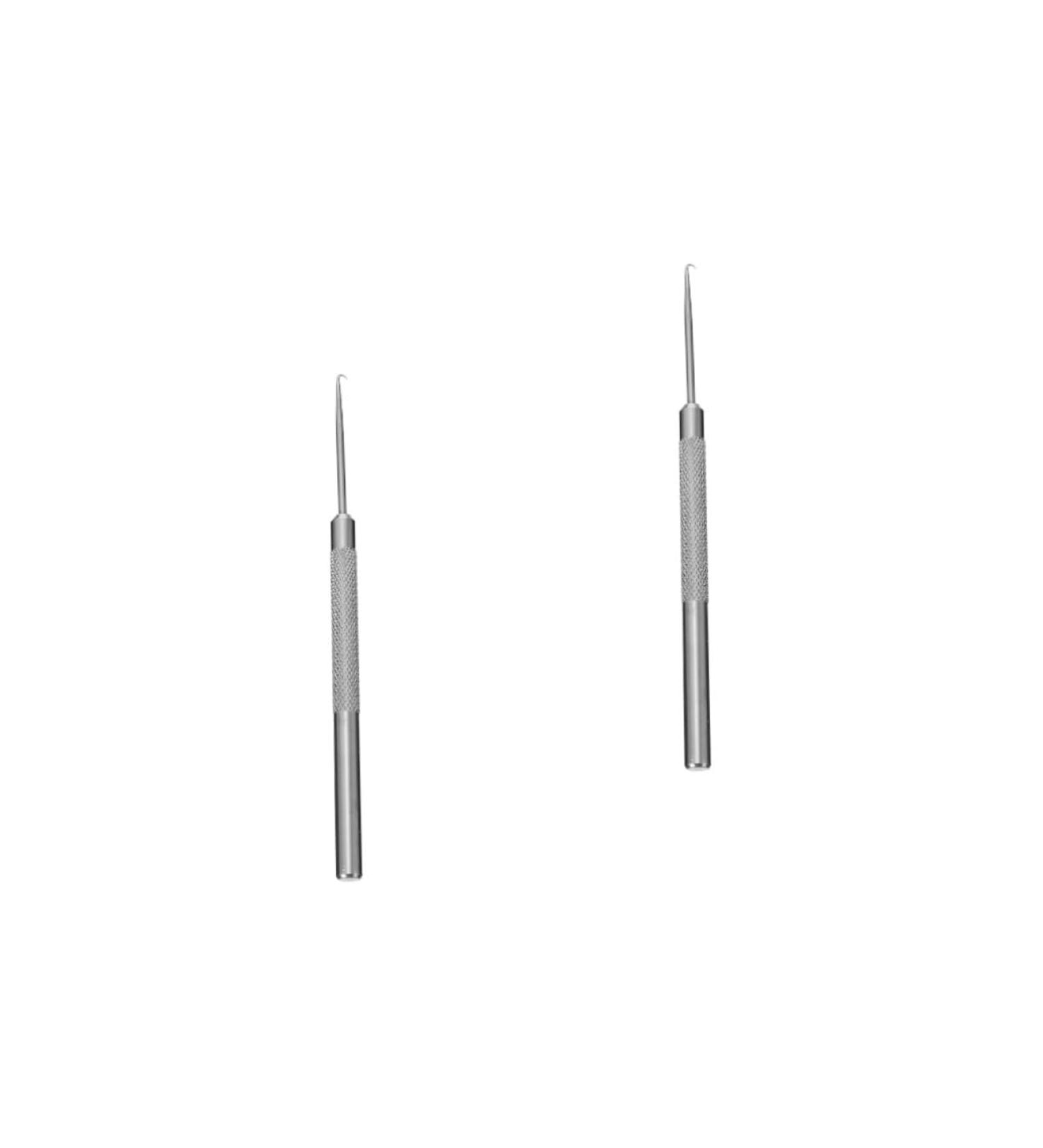 Lurrose 2-Pack Schnapps Glasses Repair Accessories - Threaded Hooks for Semi-Frame Glasses - Copper Alloy Tool for Eyewear (12.6x0.8cm) - International Shipping Available - Buy Online on GoSupps.com