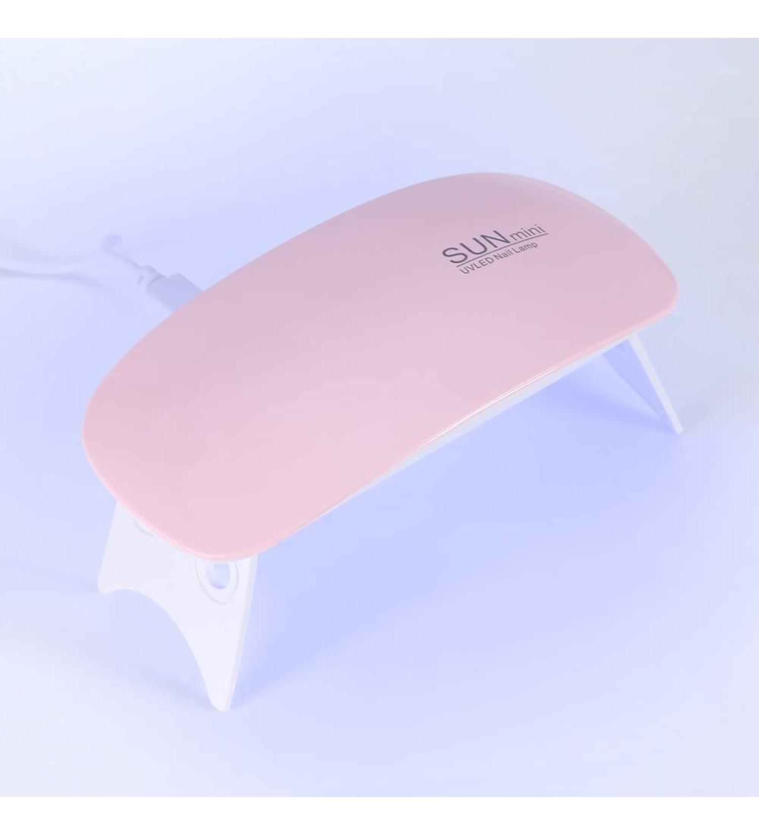 Mini-LED Nail Dryer - Portable UV Lamp for Gel & Shellac - 6W USB Nail Polish Dryer for Manicure & Pedicure - Buy Online on GoSupps.com