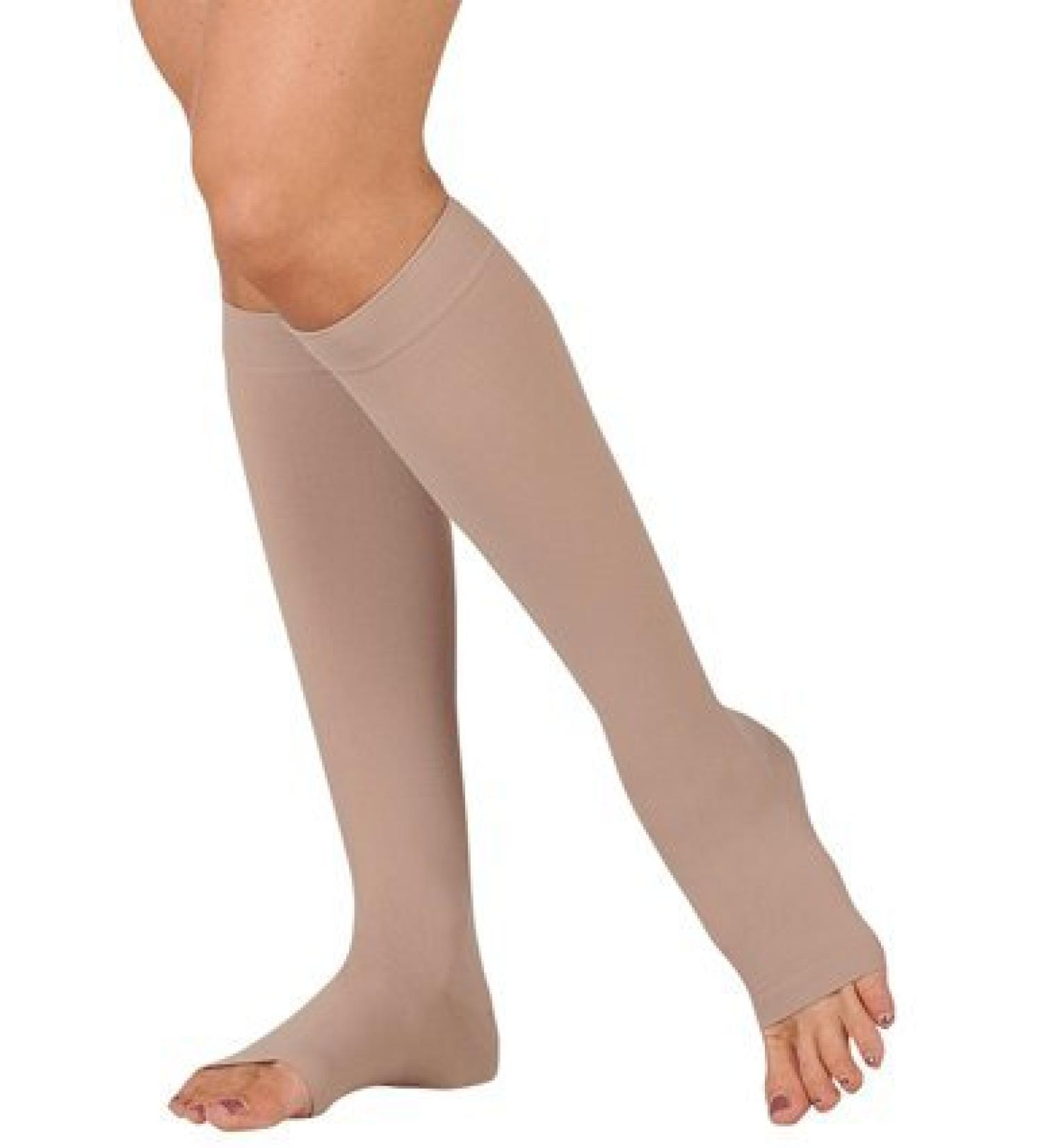 Juzo Dynamic Varin 3513 Knee-High 40-50mmhg Open Toe Sock for Men & Women