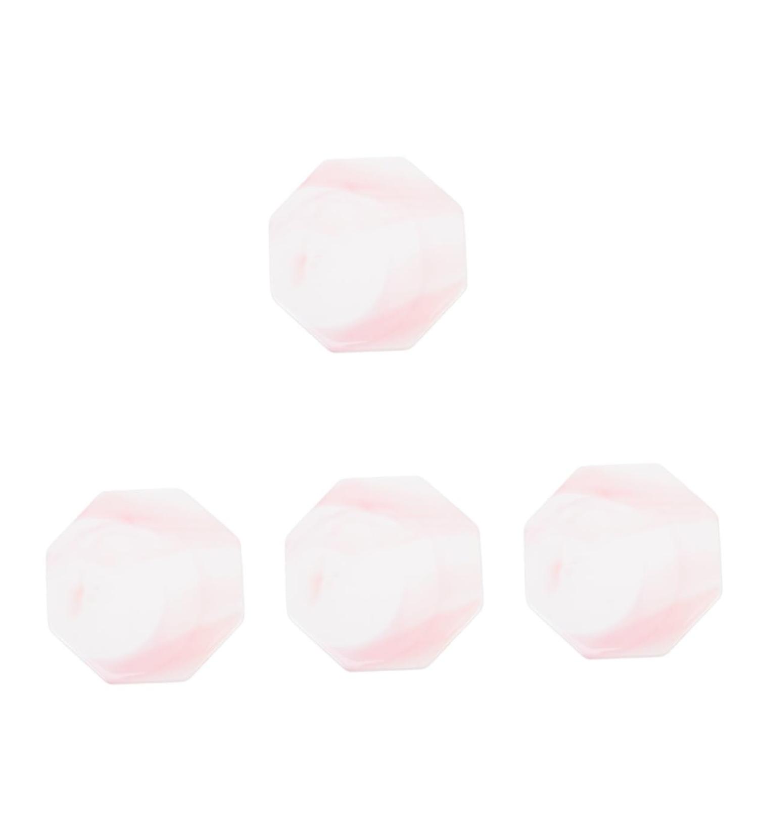 Ciieeo 4pcs Marbled Coasters & Nail Display Boards - Stylish Fruit Platter Tray Cake Stand & Nail Tools for Parties - International Shipping Available - Buy Online on GoSupps.com