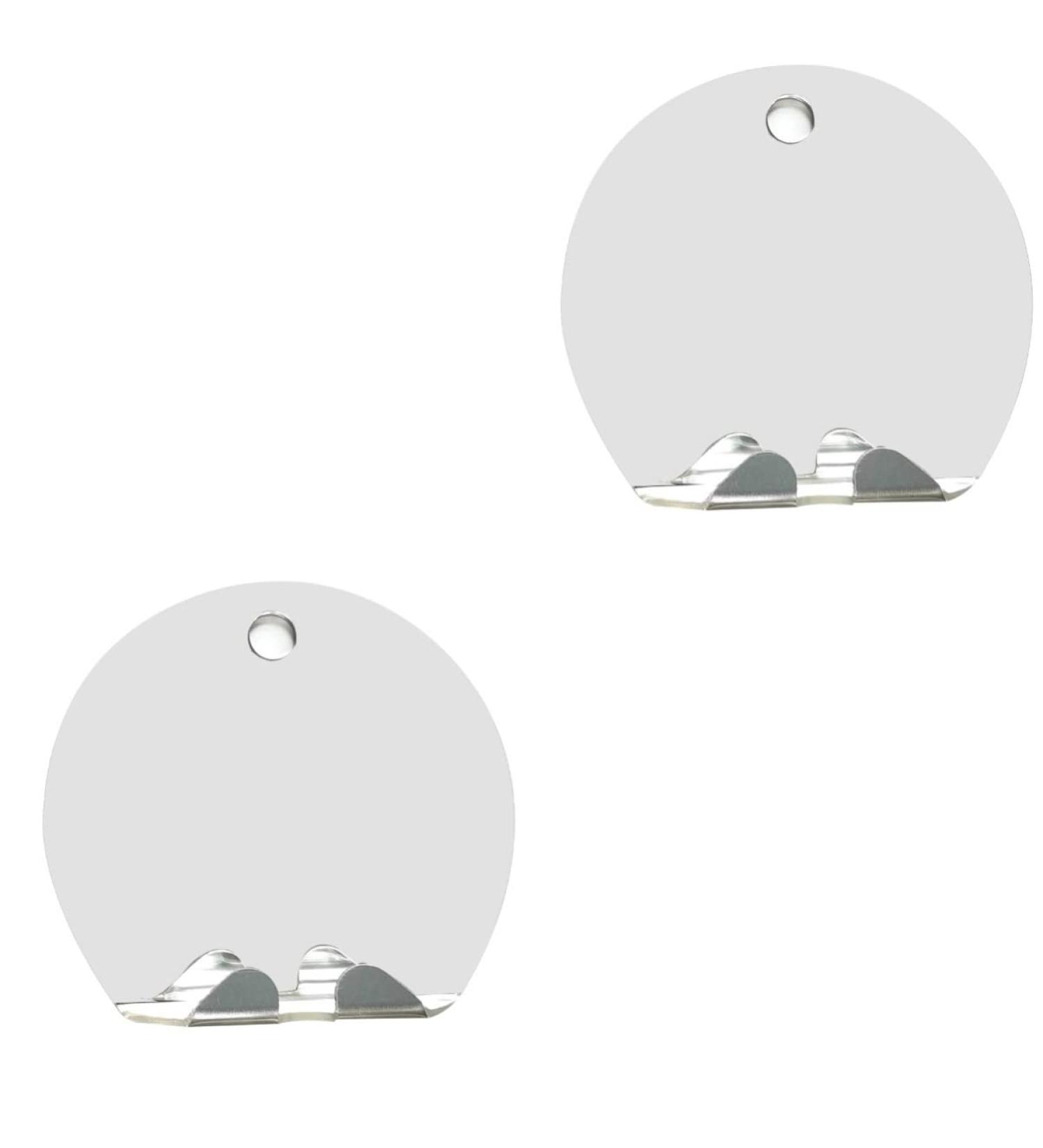 Fomiyes Anti-Drop Fog-Free Bathroom Shaving Mirror | Portable Razor & Cosmetic Hanging Shower Mirror - Buy Online on GoSupps.com