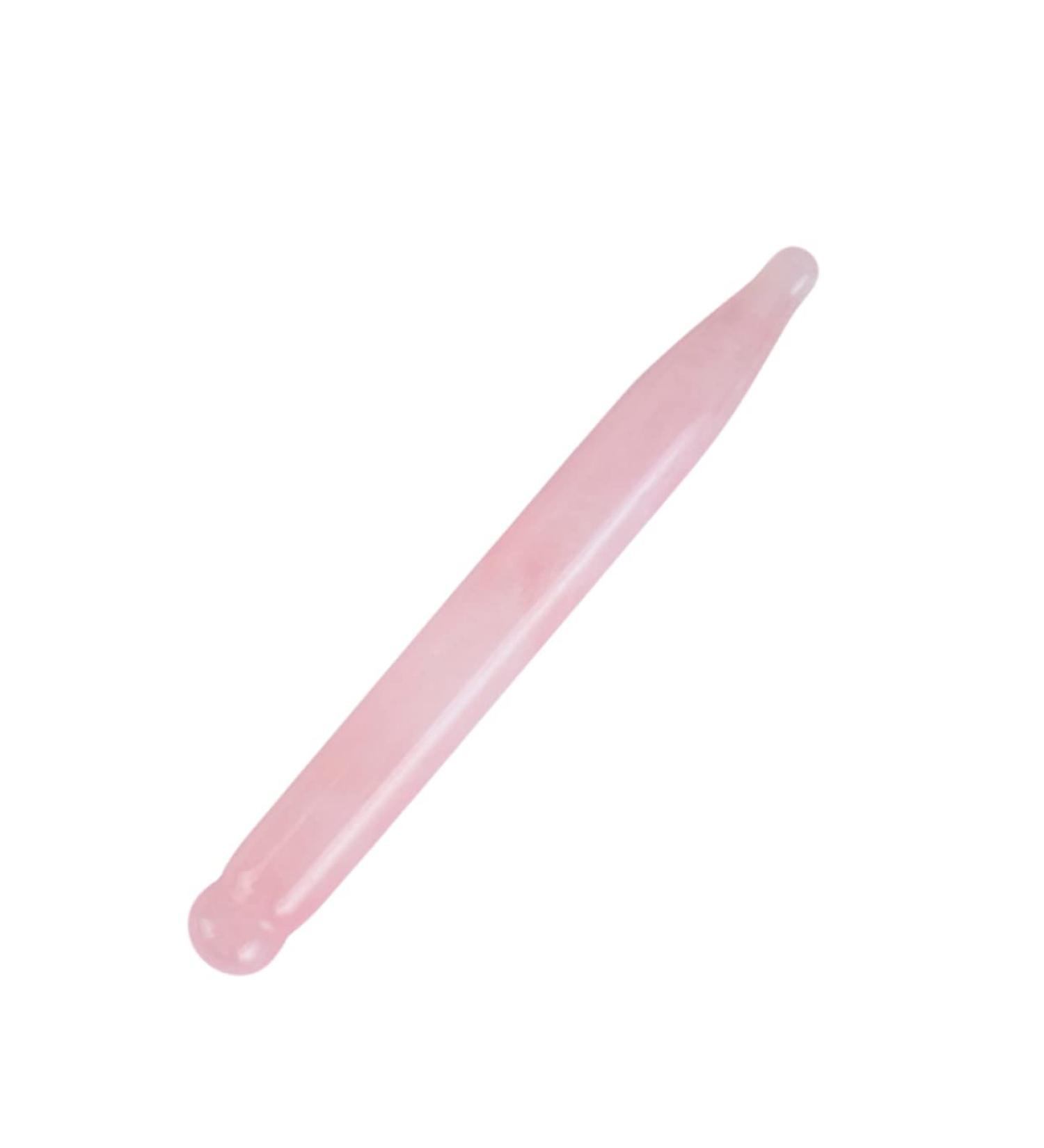 Frcolor Crystal Slide Body Massage Device - Gua Sha Scraper for Facial & Body Massage | Rose Quartz Tools for Relaxation & Wellness - Buy Online on GoSupps.com