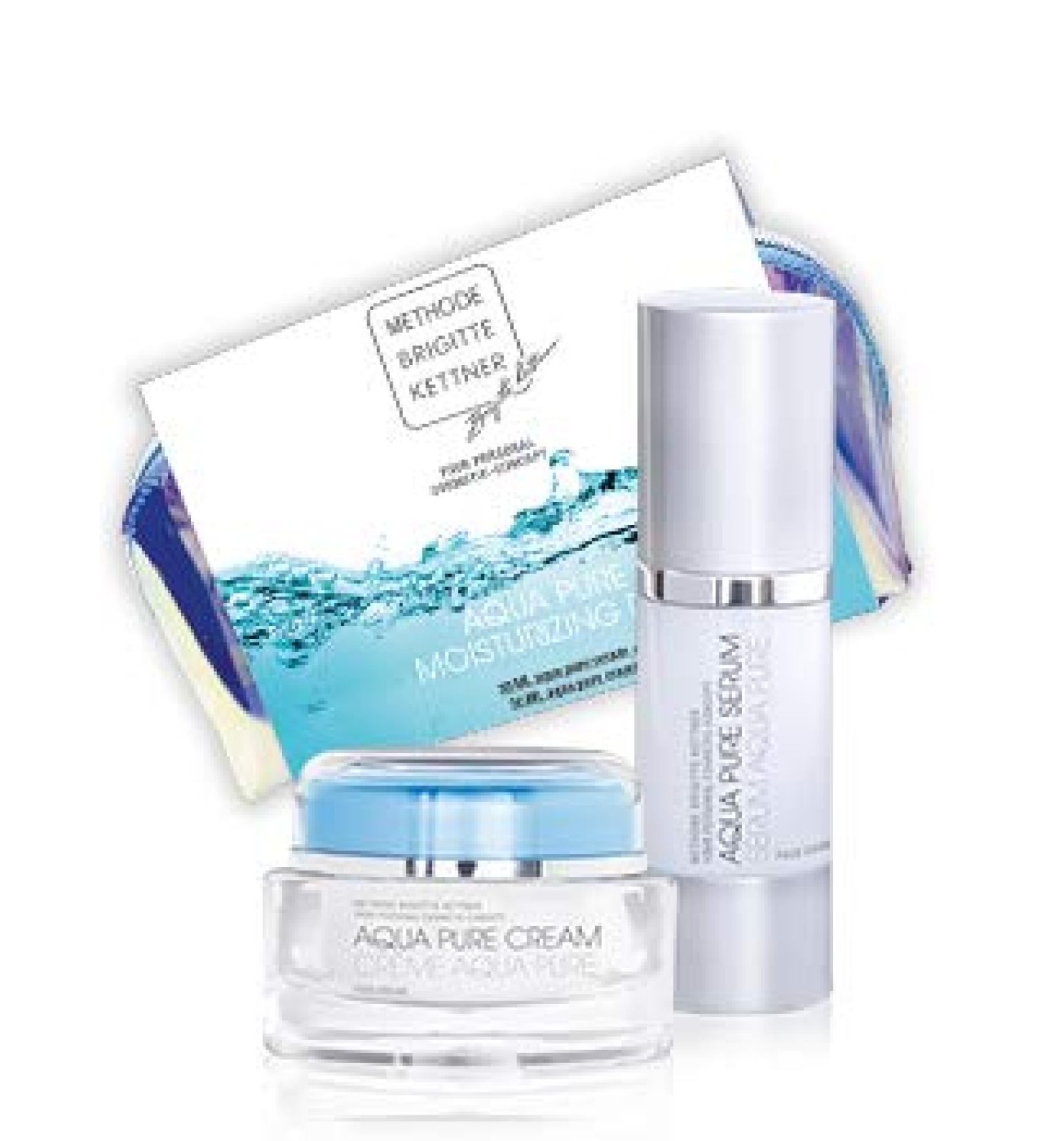 Aqua Pure Cream and Serum Hydration Booster Set