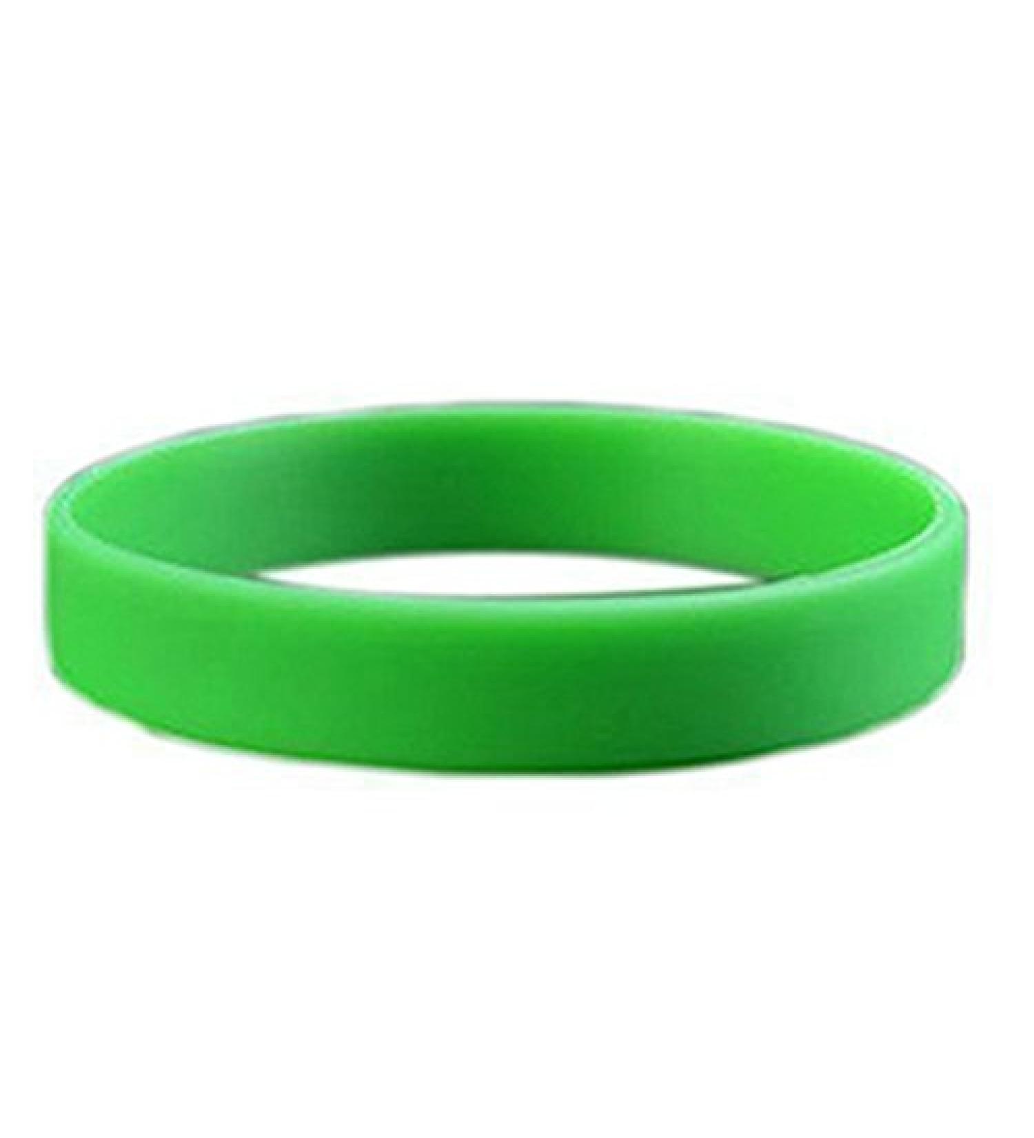 Shop Citywalk Fashion Green Silicone Rubber Band Elastic Bracelet Bangle - International Shipping Available - Buy Online on GoSupps.com