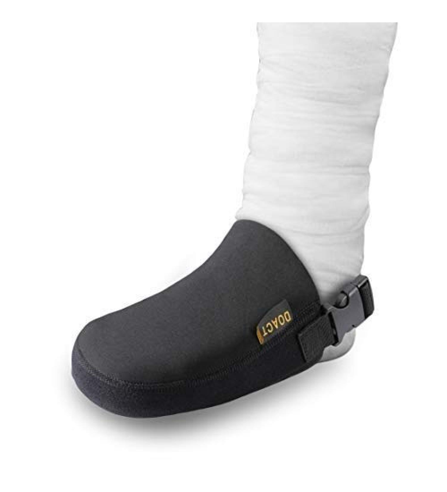 DOACT Cast Sock Cover Foot Toe with Anti-Slip Strap - One Size Fits Most - Orthosis Splint Brace Shoe for Leg Ankle Toe - Buy Online on GoSupps.com