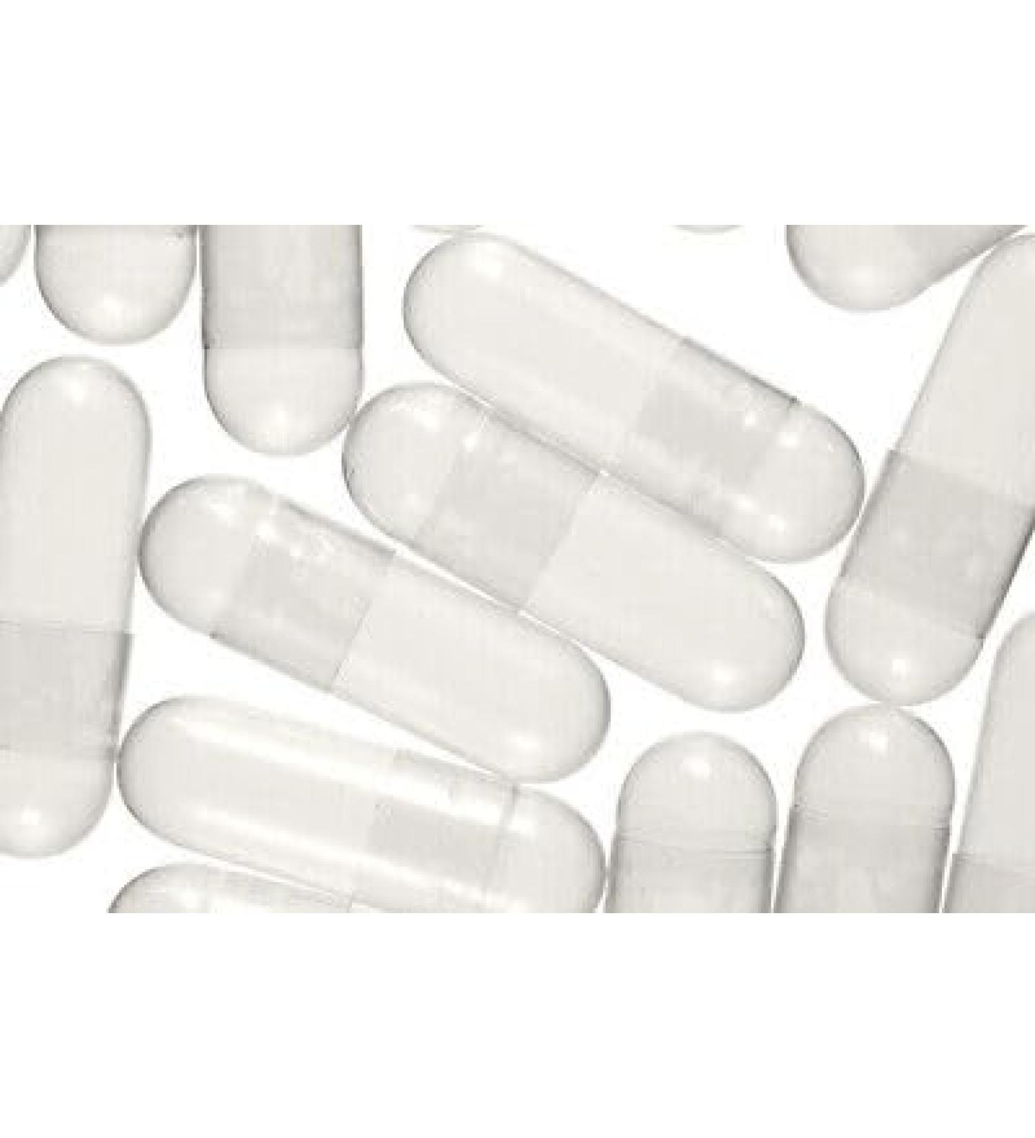 GelatincapsUK Small 1000 Size 2 Small Clear Empty Gelatin Capsules Gelatine Hard Pill Cases Self Fill - Buy Online on GoSupps.com