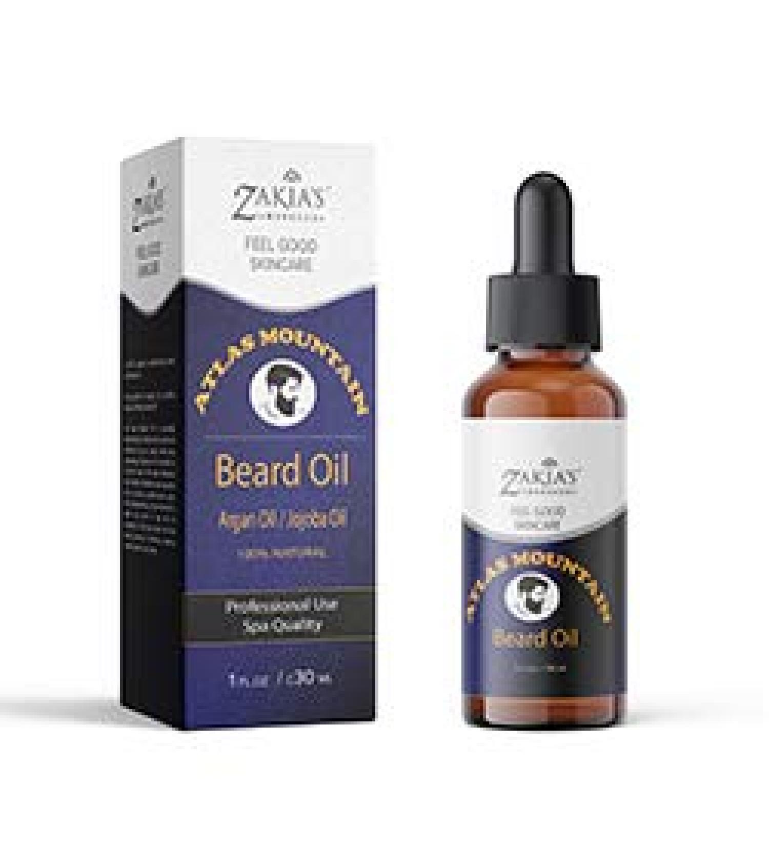 Atlas Mountain Beard Oil - Natural Grooming for the Modern Man | Fast International Shipping - Buy Online on GoSupps.com