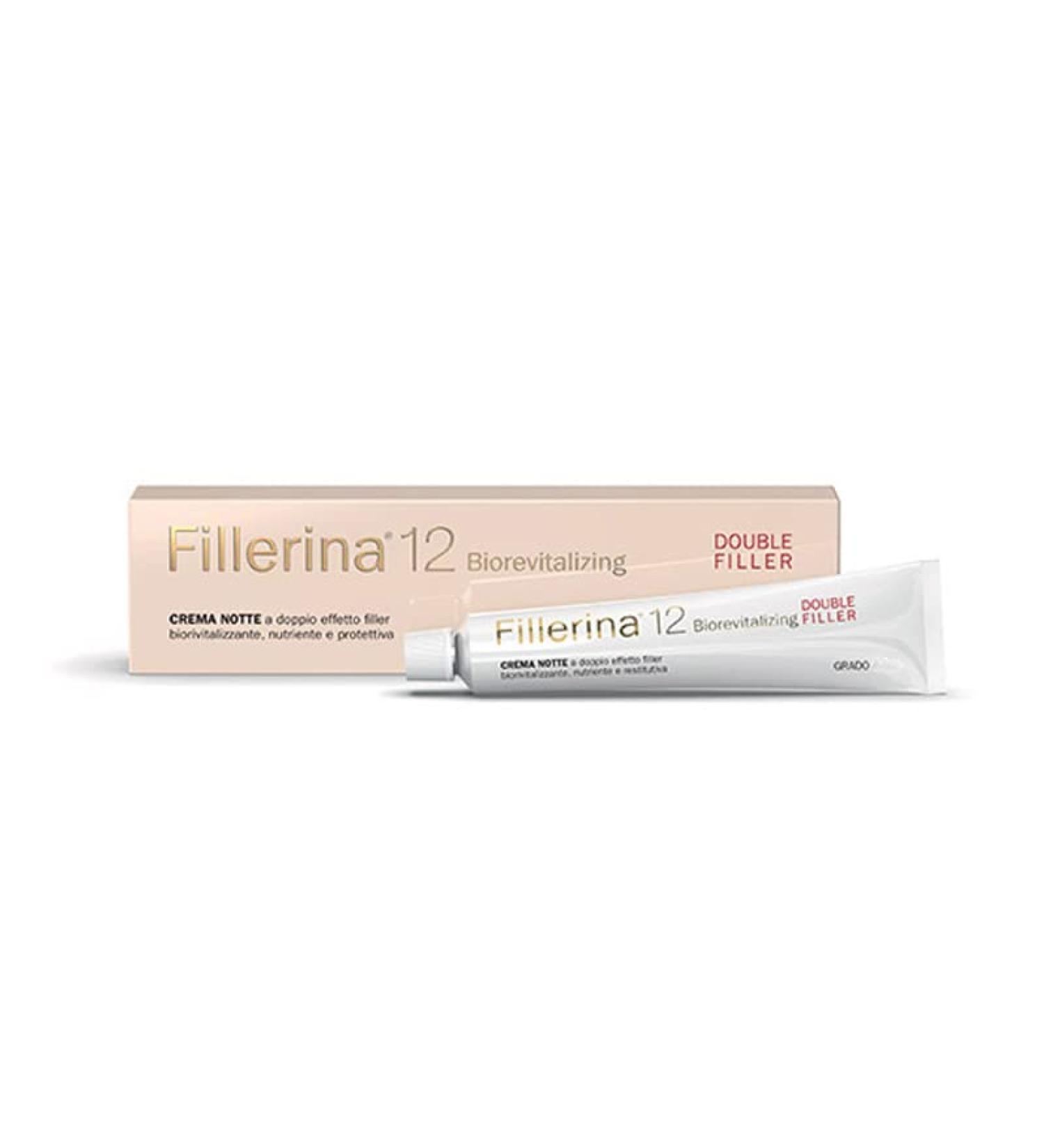 LABO Labo Fillerina 12 Biorevitalizing Double Filler Night Cream Nutrient Anti-aging Face Cream Grade 3 50 ml