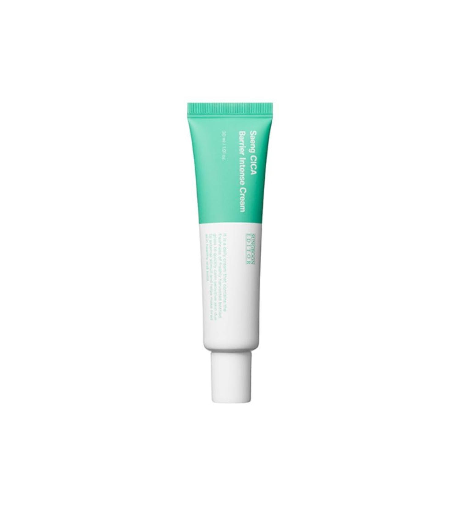 Saeng Cica Barrier Intense Cream | Soothing Korean Skincare Moisturizer for Dry & Irritated Skin - Buy Online on GoSupps.com