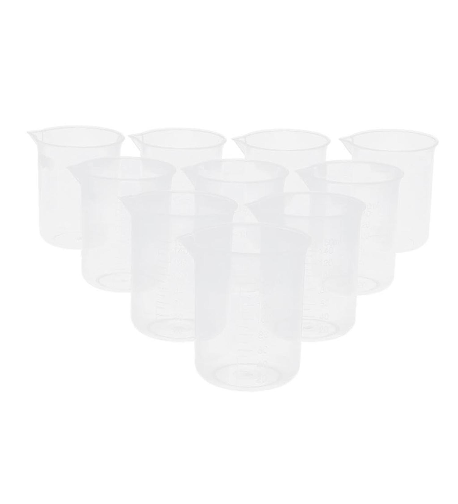 B cher gradu en plastique transparent et pr cis durable et polyvalent pour le laboratoire. Disponible en 50 ml 100 ml 150 et 250 - Buy Online on GoSupps.com