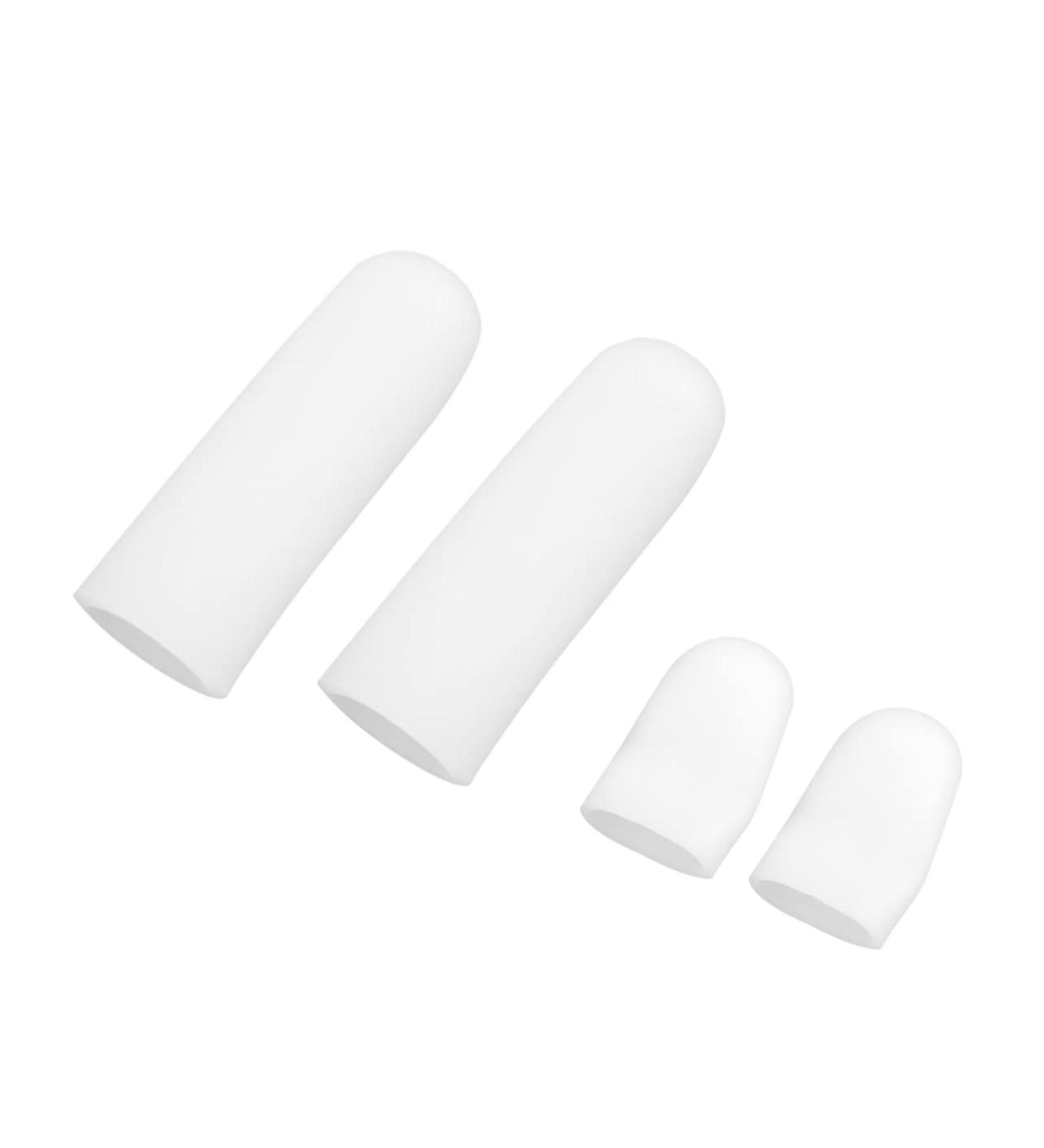 Hemoton 2 PC Thumb Protector & Finger Guard Set - Latex Thumb Brace & Gel Toe Caps for Toe Corns - Size 1 - Buy Online on GoSupps.com