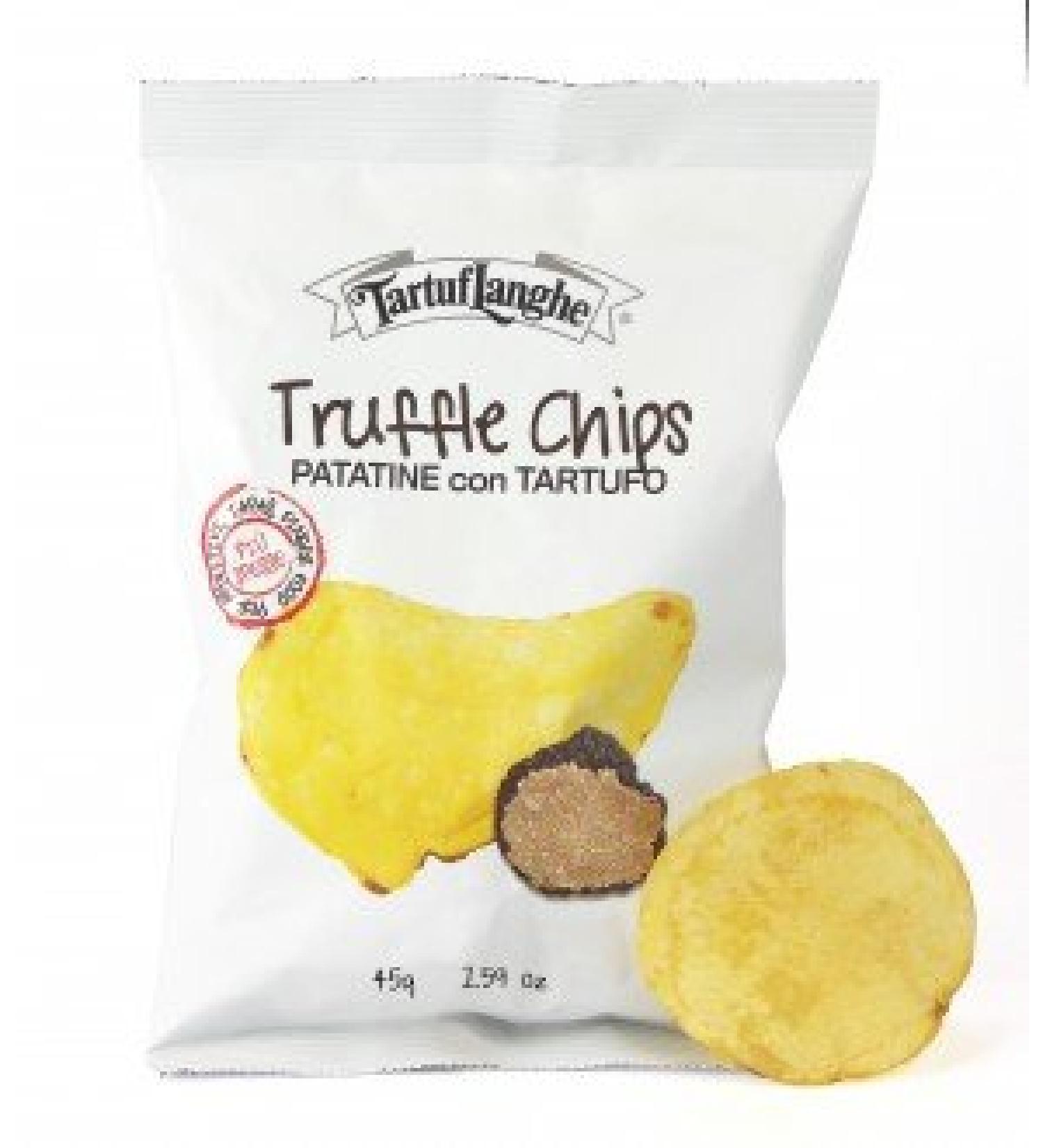 Tartuflanghe - TRUFFLE CHIPS - 18 Packs of 45g