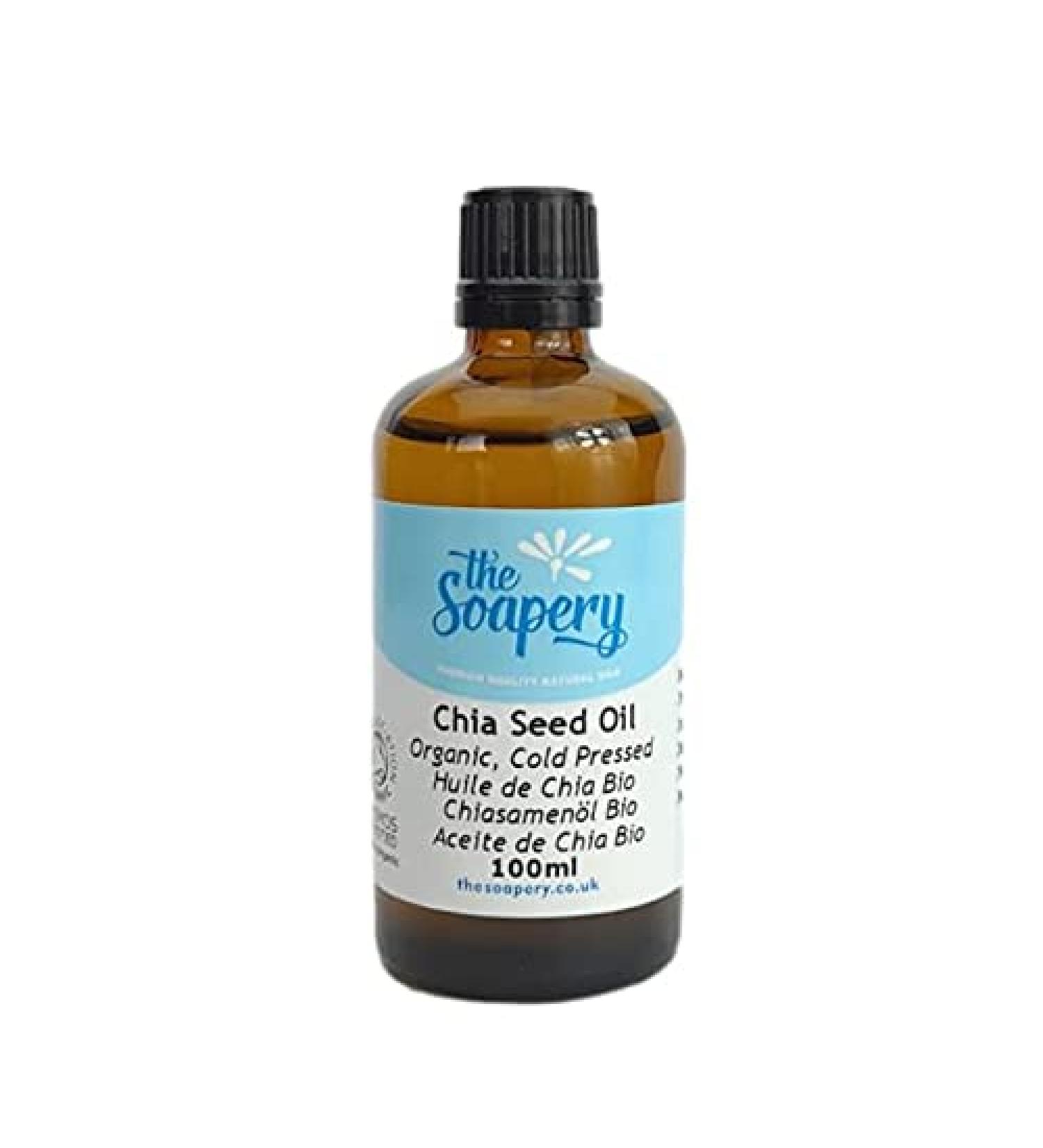 Chia Seed Oil Organic Cold Pressed 100ml - 100% Pure