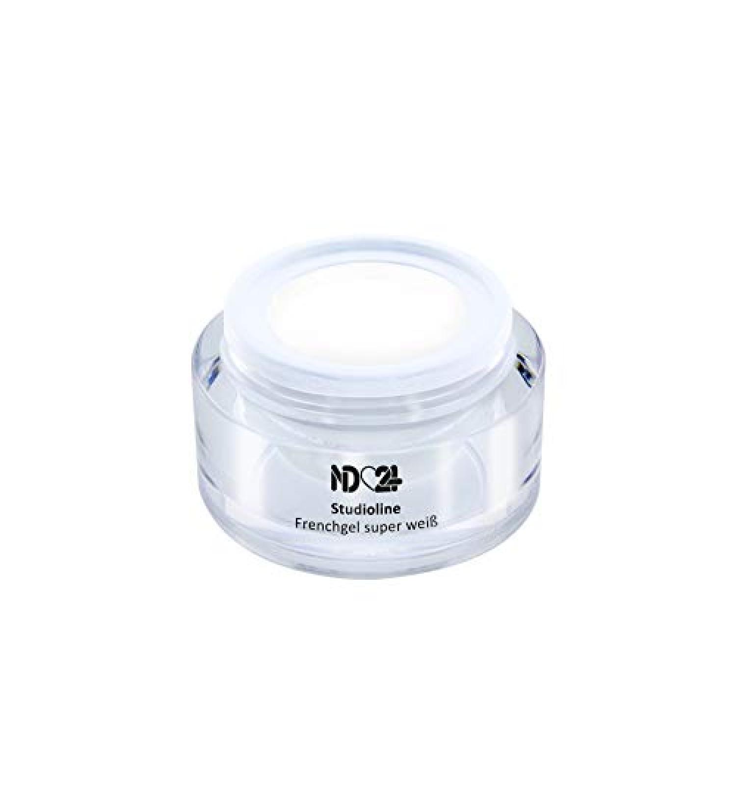 Studioline Frenchgel Super White - Premium French UV Gel Studio Quality Made in Germany 5ml (1 Pack) - Perfect for Nail Art - Buy Online on GoSupps.com