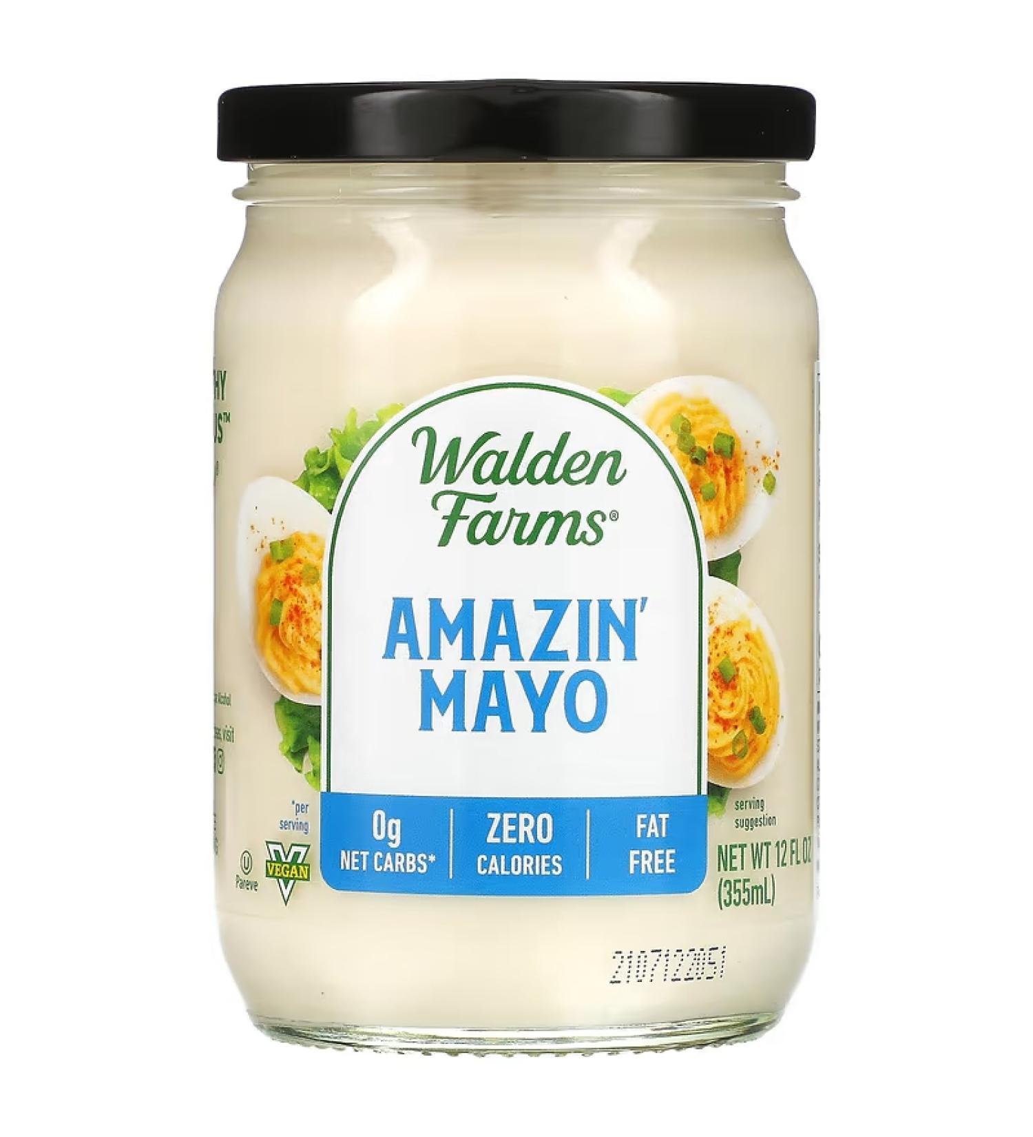 Walden Farms Amazin Mayo Sweet & Tangy 12oz - Low-Calorie Deliciousness - Buy Online on GoSupps.com