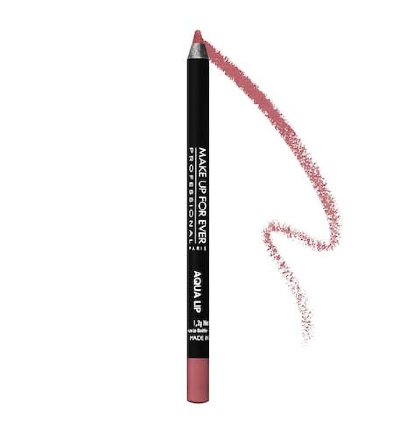 Aqua Lip Waterproof Lipliner Pencil 14C Light Rosewood - undefined