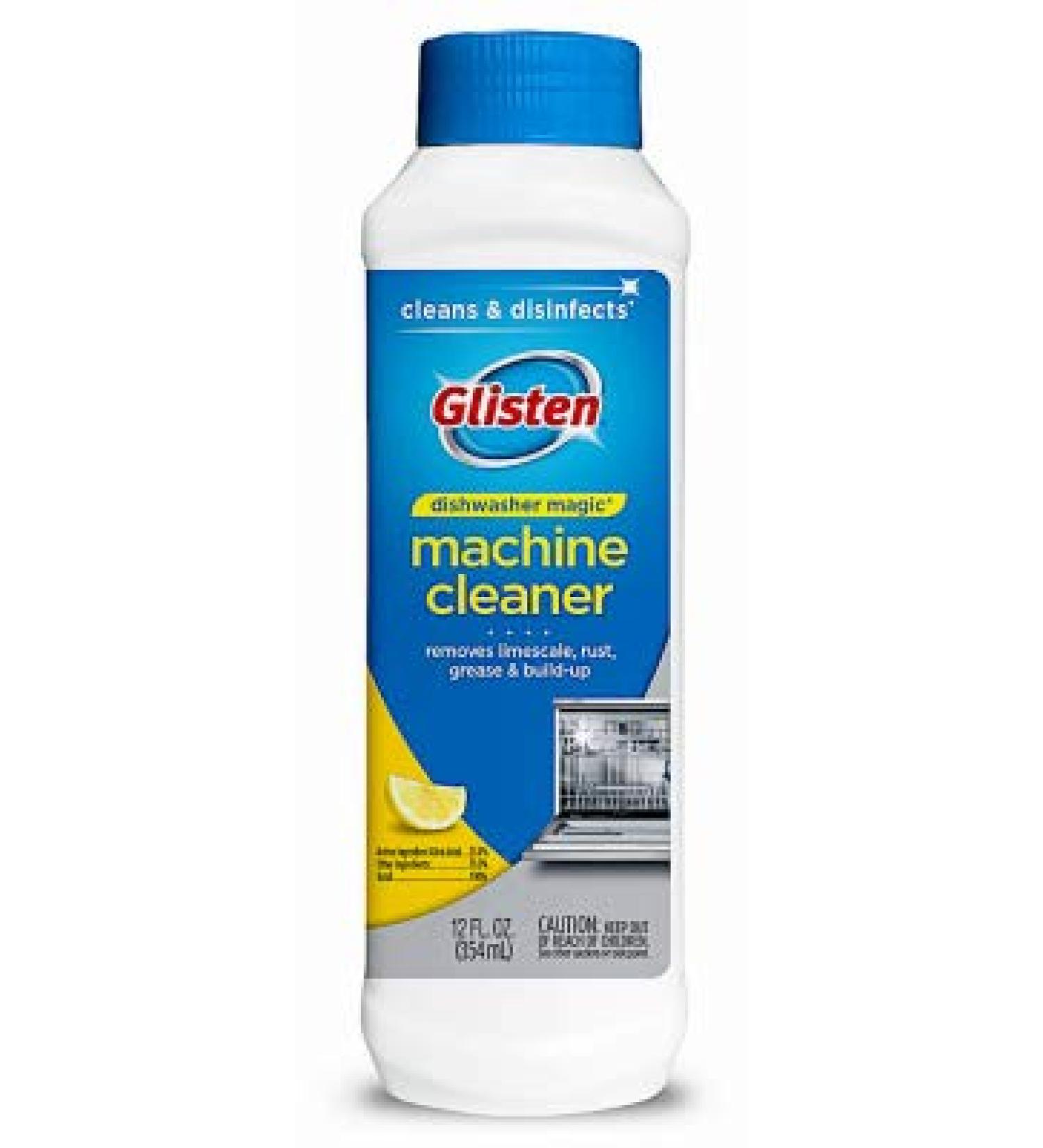Dishwasher Magic Disinfectant & Cleaner Lime 12 Oz