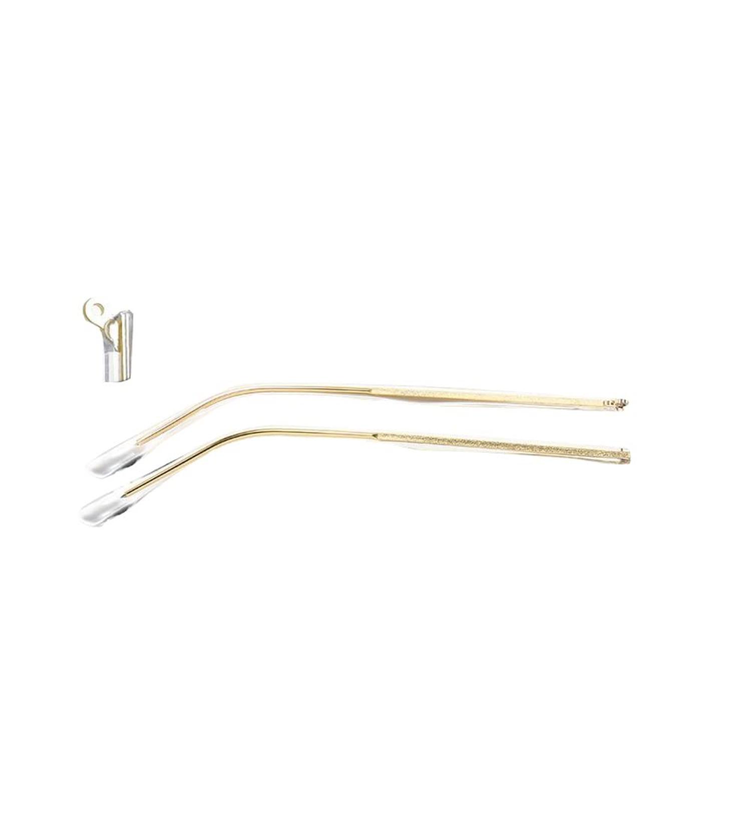 Jingyun 1 Pair Metal Glasses Replacement Glasses Replacement Temple Glasses Frame Glasses Arms Legs for Adults-J05