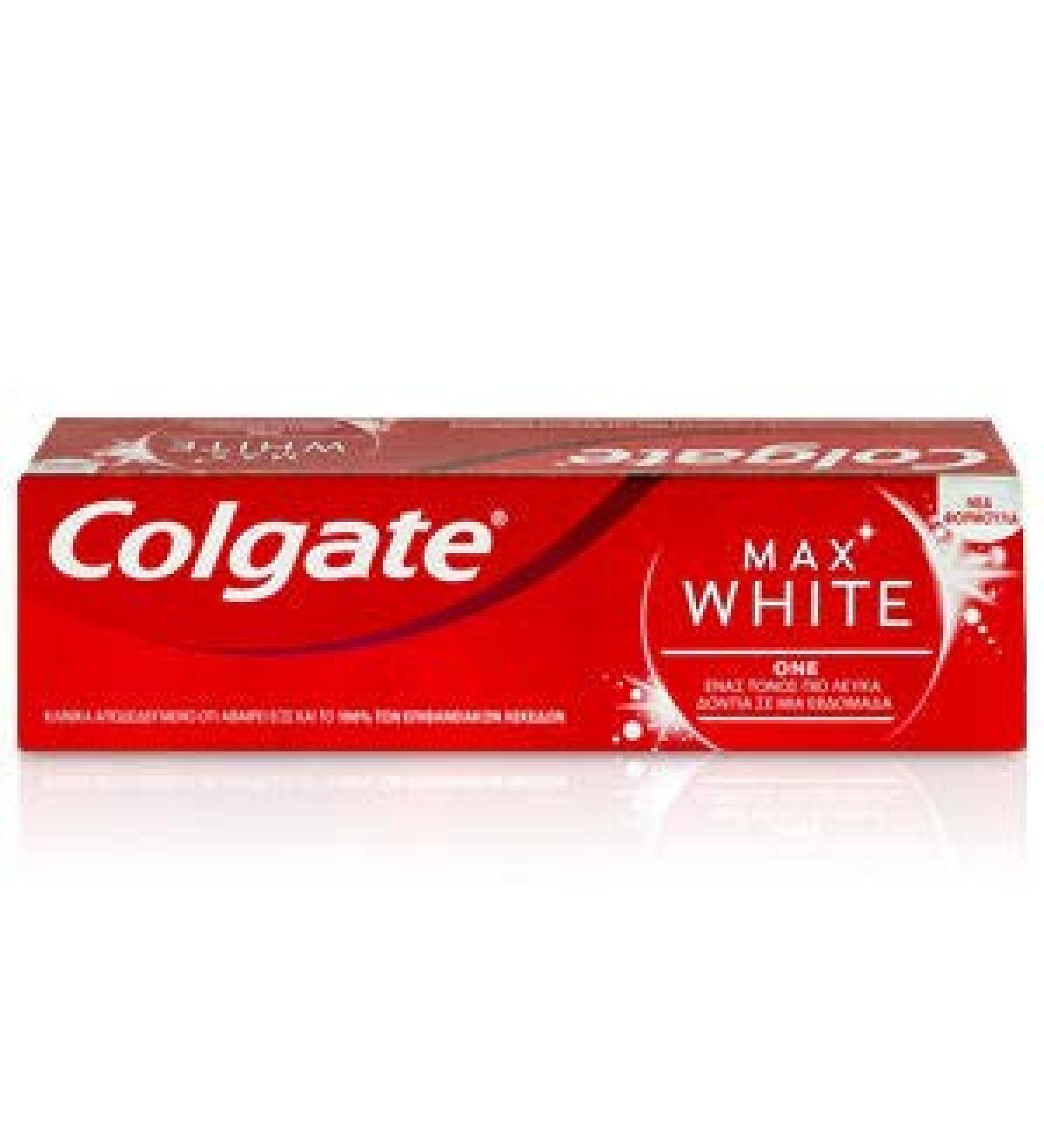 3x COLGATE MAX WHITE One MAX WHITE one 75ML Toothpaste Toothpaste Tooth
