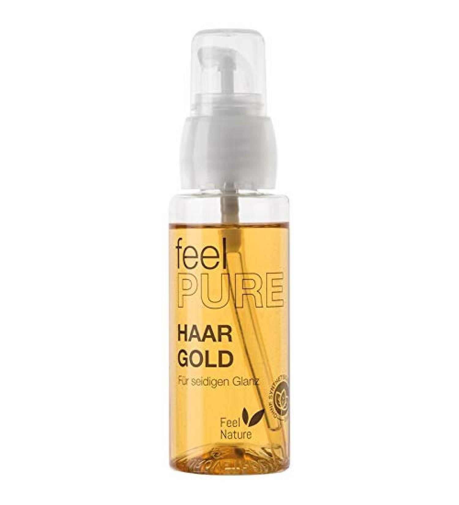 Feel Nature feel Pure Haargold 2 pieces each 50ml instant care hair oil