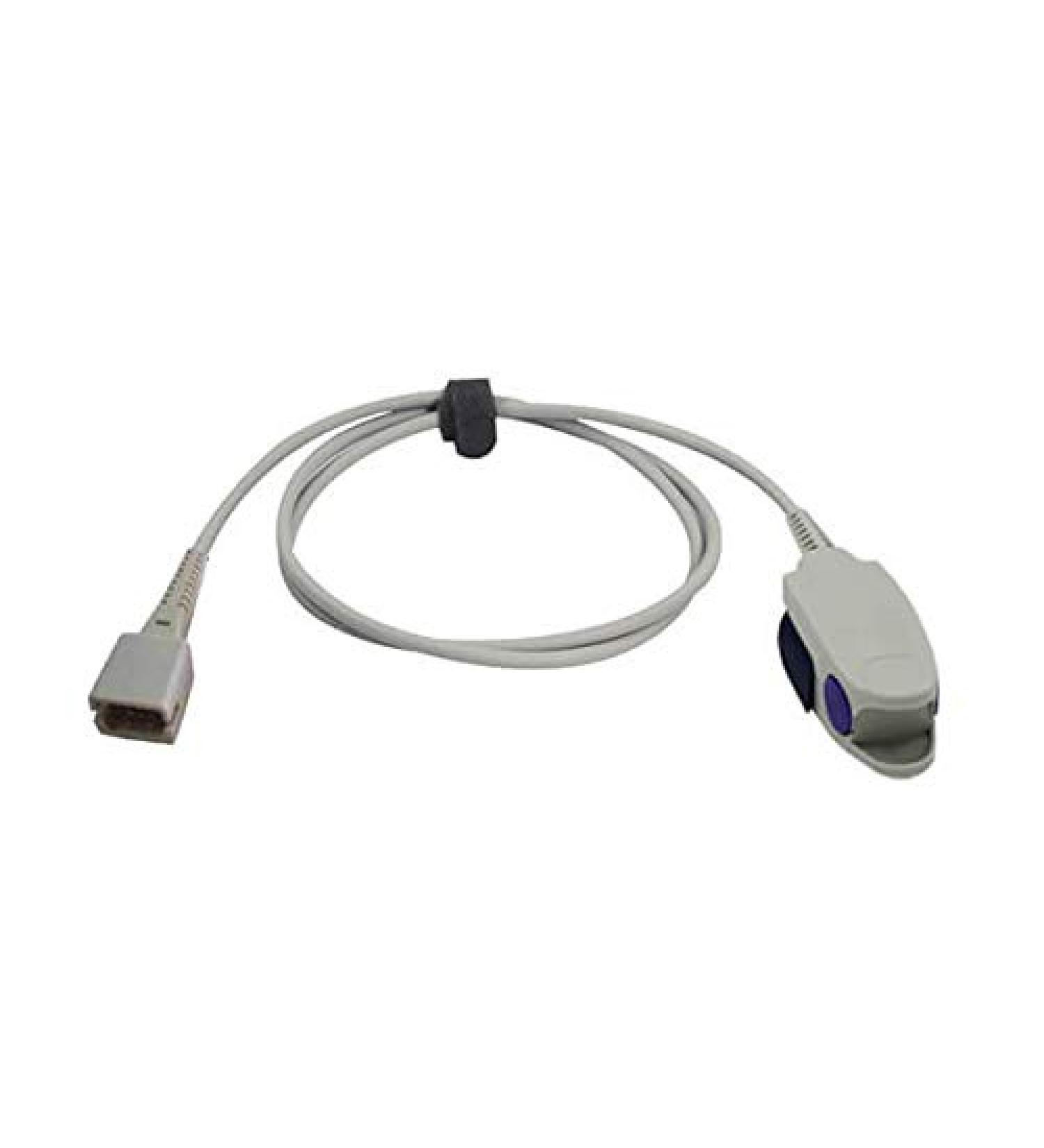 Sino-k Compatible for Datascope Spo2 Sensor Fingerclip 3.2 ft 9 Pins Connector FDA/CE Approved
