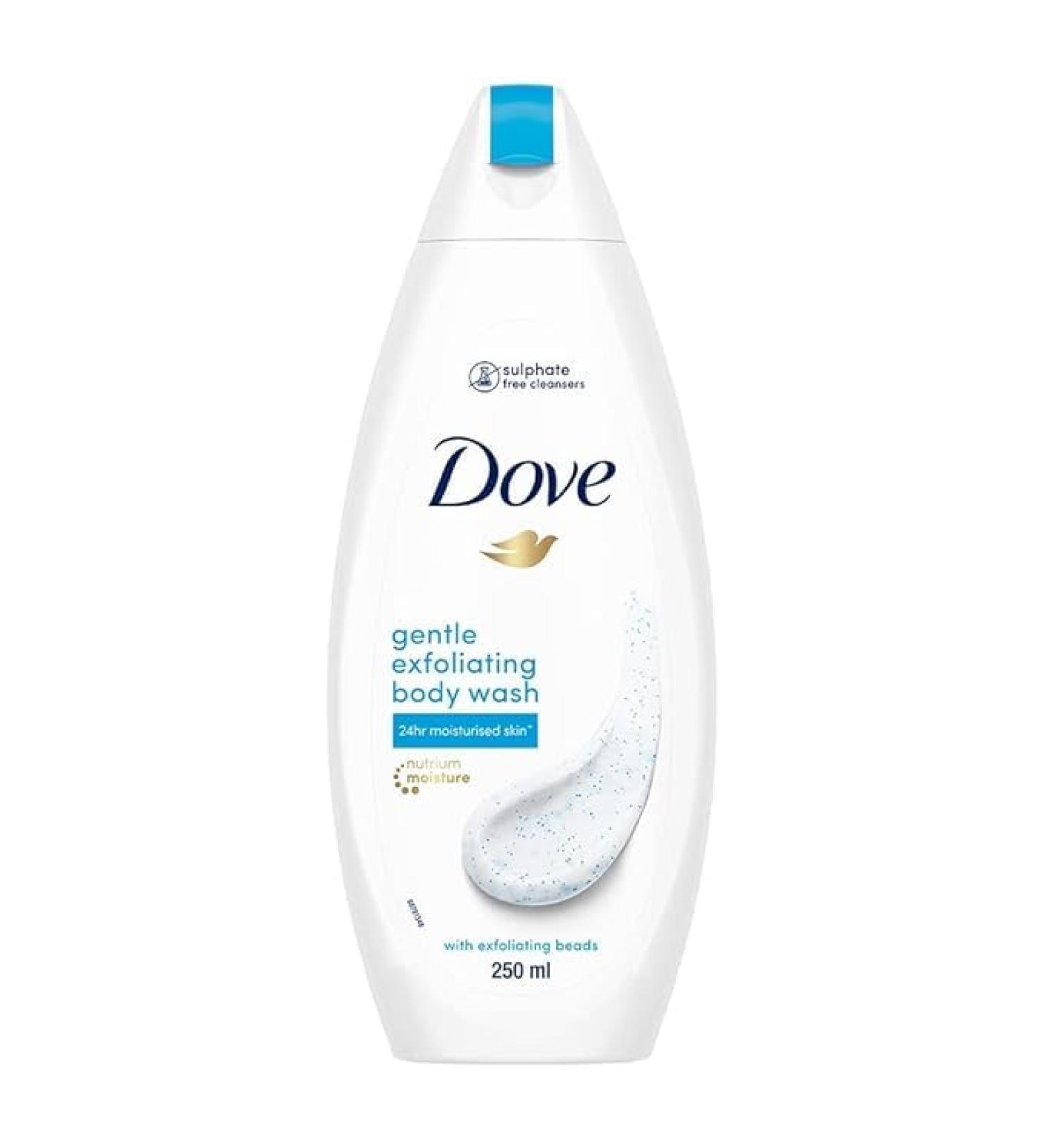 Do.vee Gentle Exfoliating Body Wash - Nourishing Cleanser for All Skin Types 250ml | Moisturizes & Balances pH - Buy Online on GoSupps.com