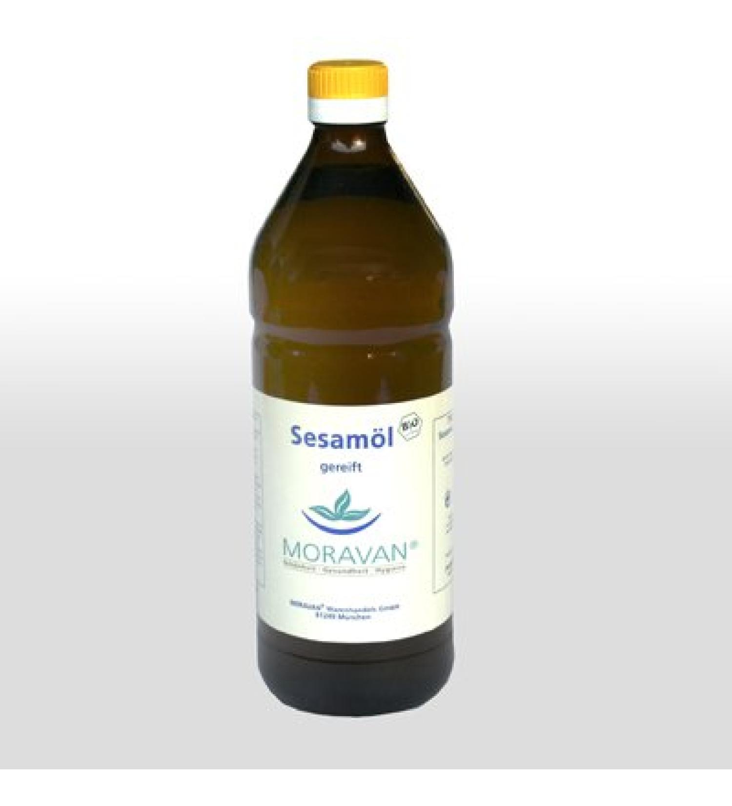 Moravan sesame oil matured 750 ml from controlled organic cultivation