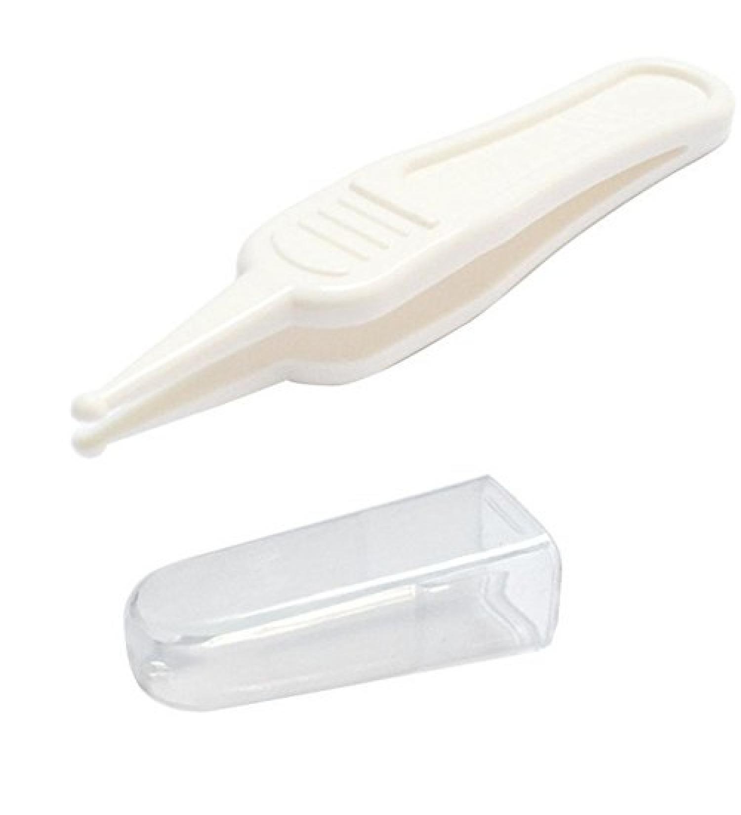 Baby Tweezer Nose Clean Plastic Navel Tweezers | Infant Ear Forceps | Shower Cleaning Supplies - Multicolor - Buy Online on GoSupps.com
