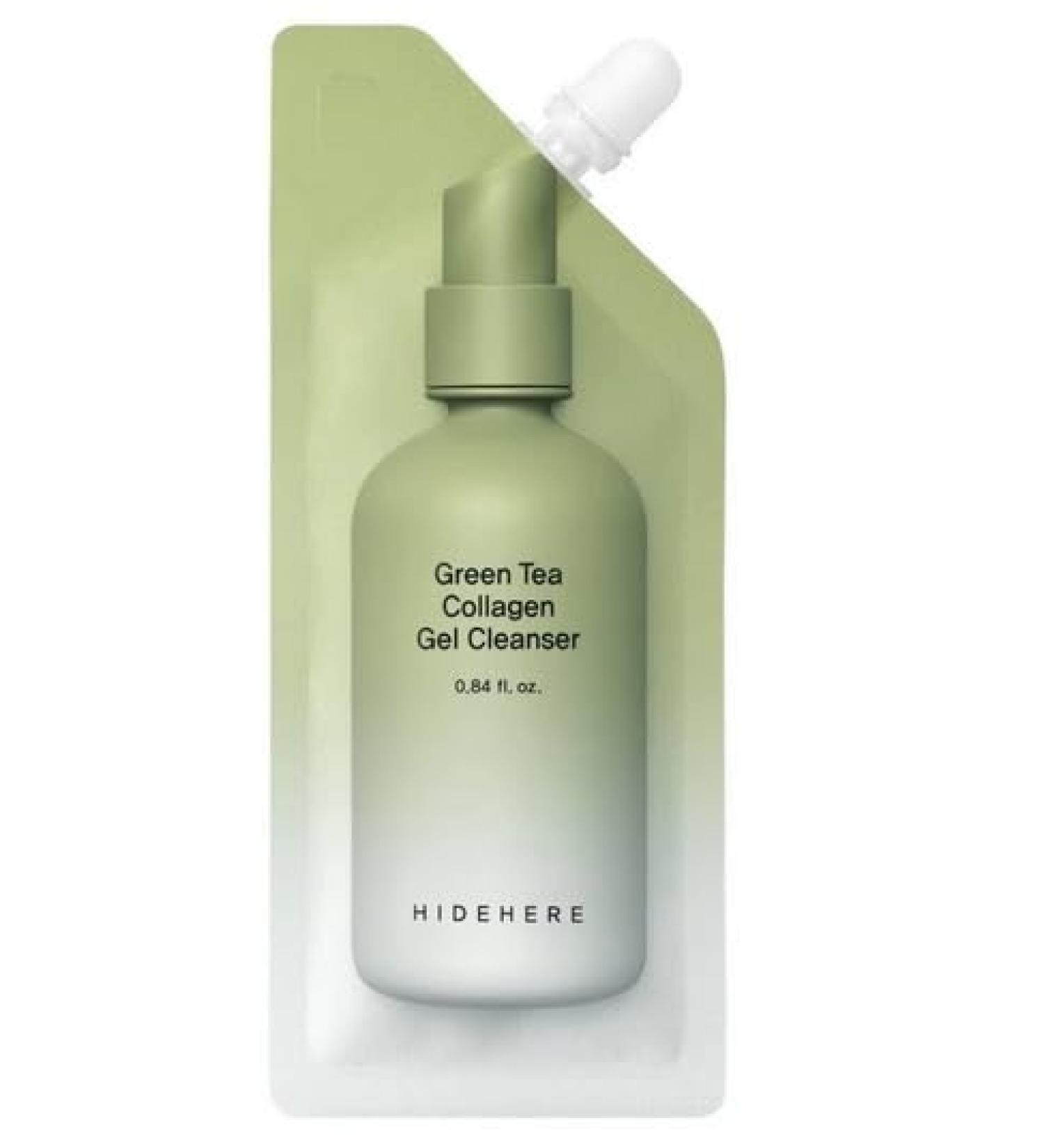 Hidehere Green Tea Gel Cleanser 25 ml