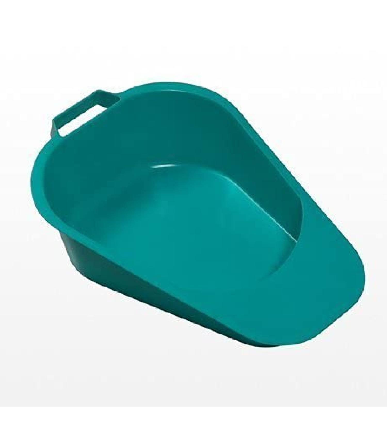 Epic Medical Supply Plastic Portable Fracture Bedpan with Handle (Turquoise)