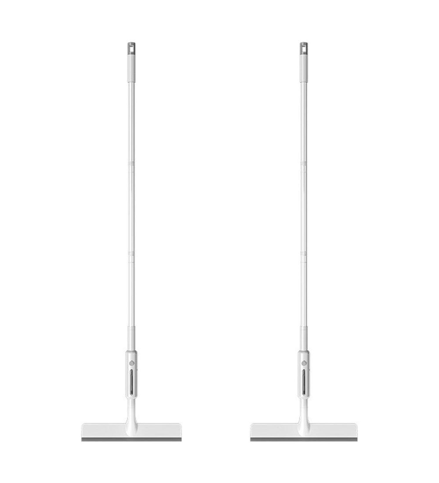 Squeegee For Window Cleaning with Spray and 3 Pads 2024 New Double Sided Spray Window Cleani Retractable Cleaner Spray Glass White 30cm+35cm - Buy Online on GoSupps.com