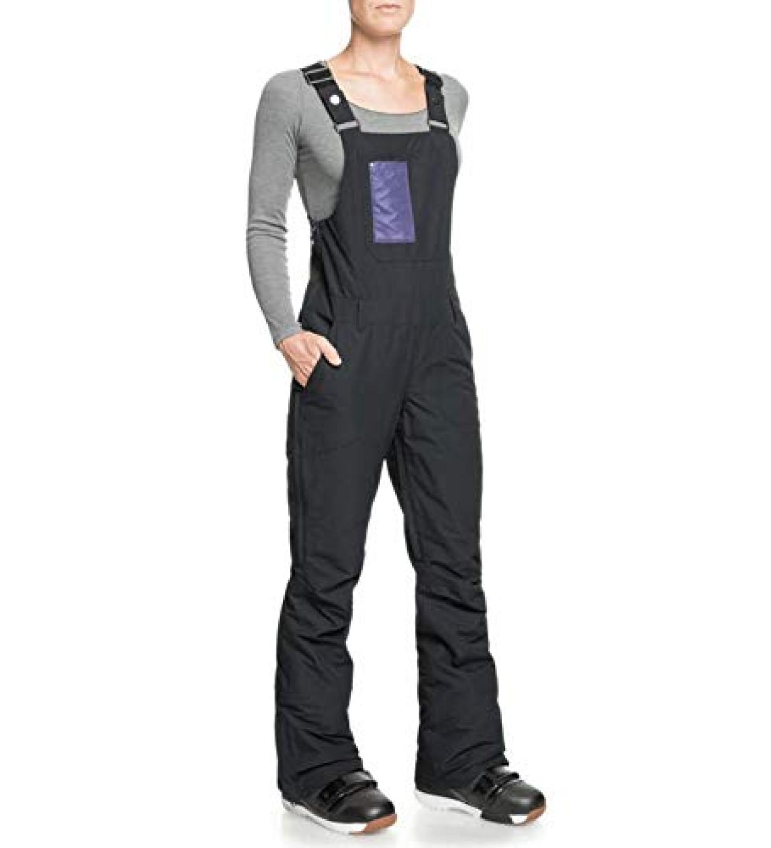 Roxy Women's Rideout Bib Pants True Black X-Small - Buy Online on GoSupps.com