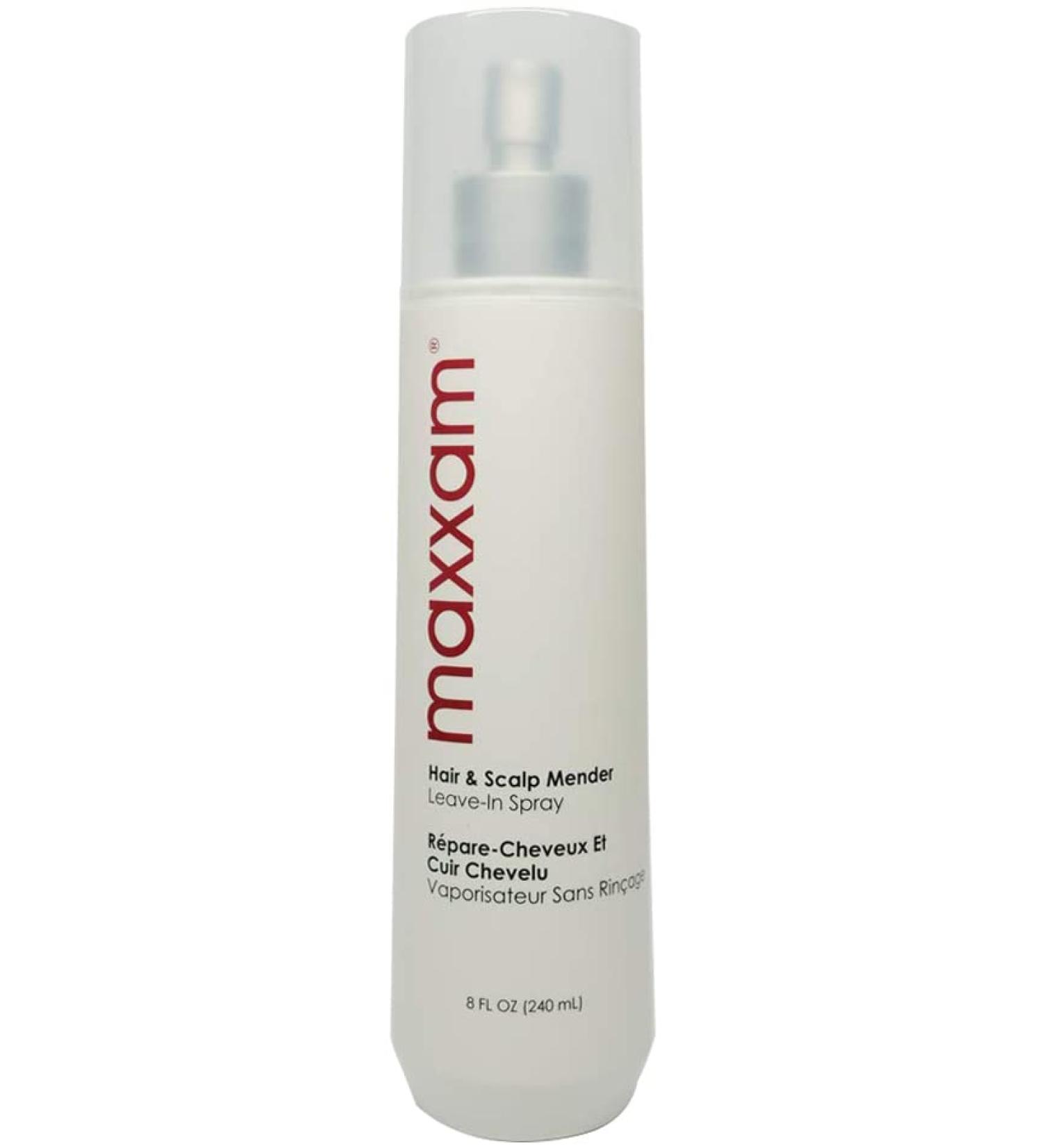 Maxxam Hair & Scalp Mender Leave-in Spray - Moisturizes & Rejuvenates Dry Scalp & Damaged Hair | Alcohol Free | 8 Fl Oz - International Shipping Available - Buy Online on GoSupps.com