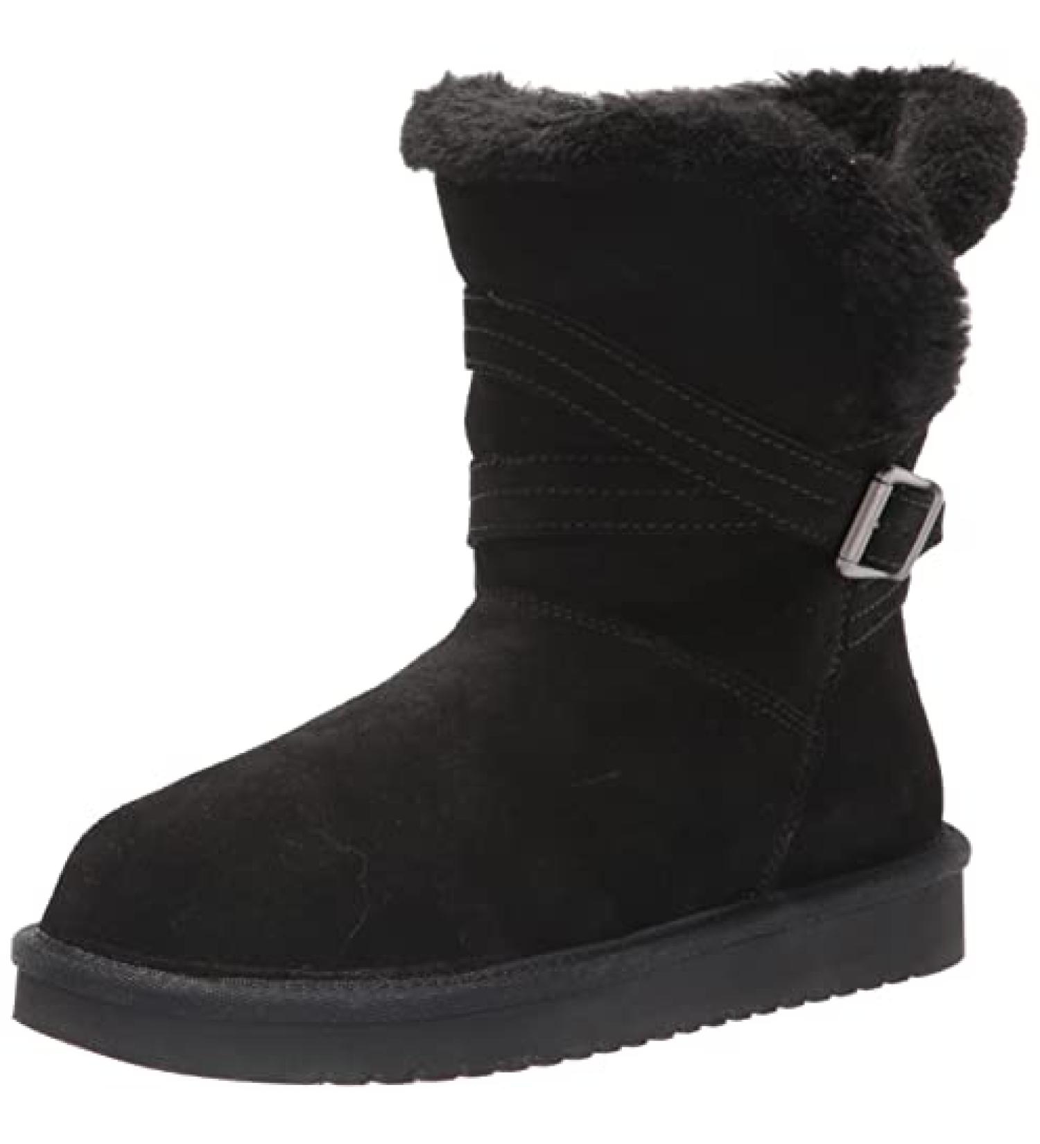 Koolaburra by UGG Delene Short Fashion Boot - Women's Size 9, Black - Buy Online on GoSupps.com