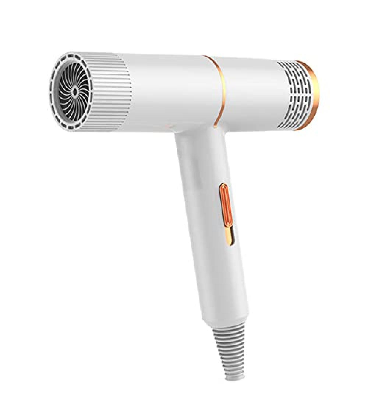 Professional Hair Dryer Infrared Negative Ionic Blow Dryer Hot&Cold Wind Salon Hair Styler Tool Hair Electric Blow Drier Blower (Type 1 White) - Buy Online on GoSupps.com