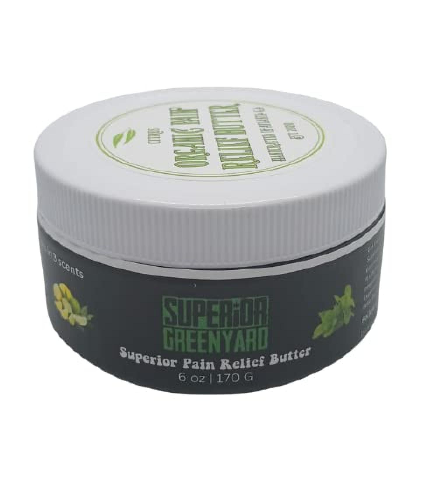 Superior Pain Relief Butter - Fast-Acting Natural Relief for Aches and Pains - Buy Online on GoSupps.com