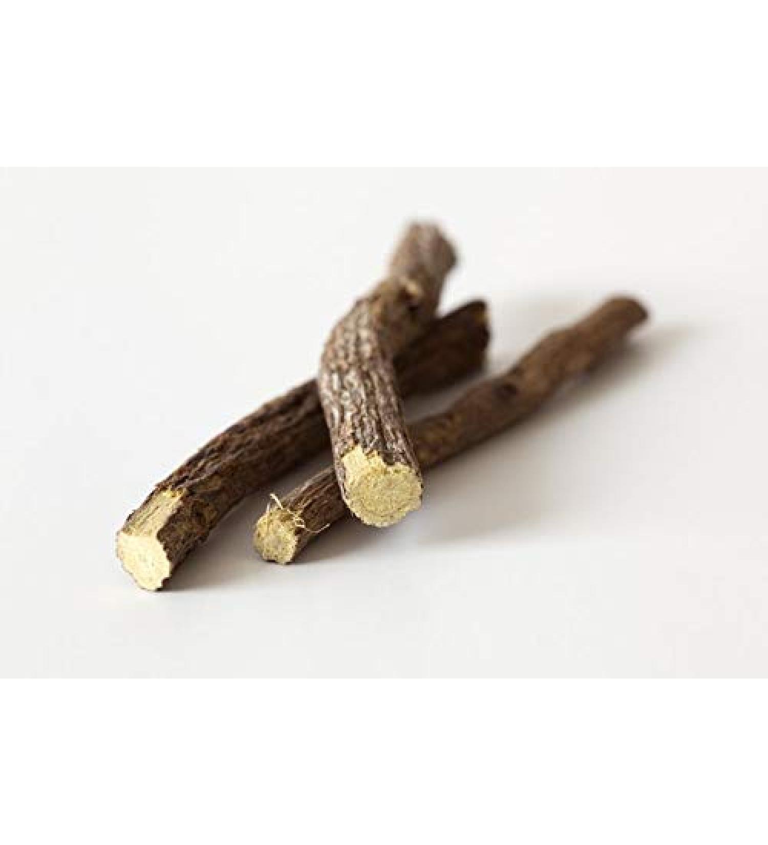 Shopper's Freedom Organic Licorice Root Sticks - 100g - Licorice Bark - Glycyrrhiza Glabra - Ayurvedic Sweet Root